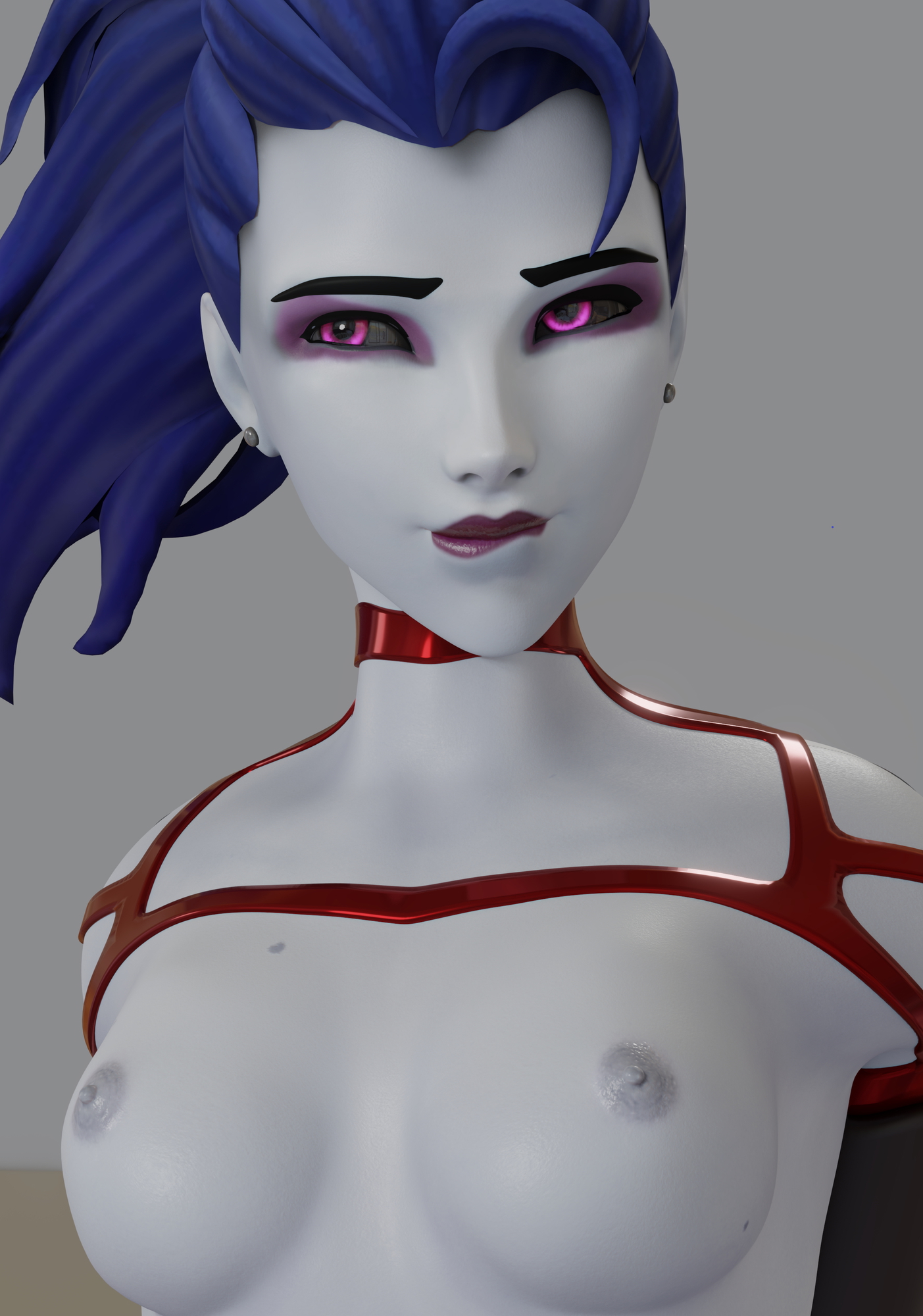 Widowmaker receiving some love in bondage Widowmaker Overwatch Widowmakeroverwatch Bondage Sex Nsfw 93