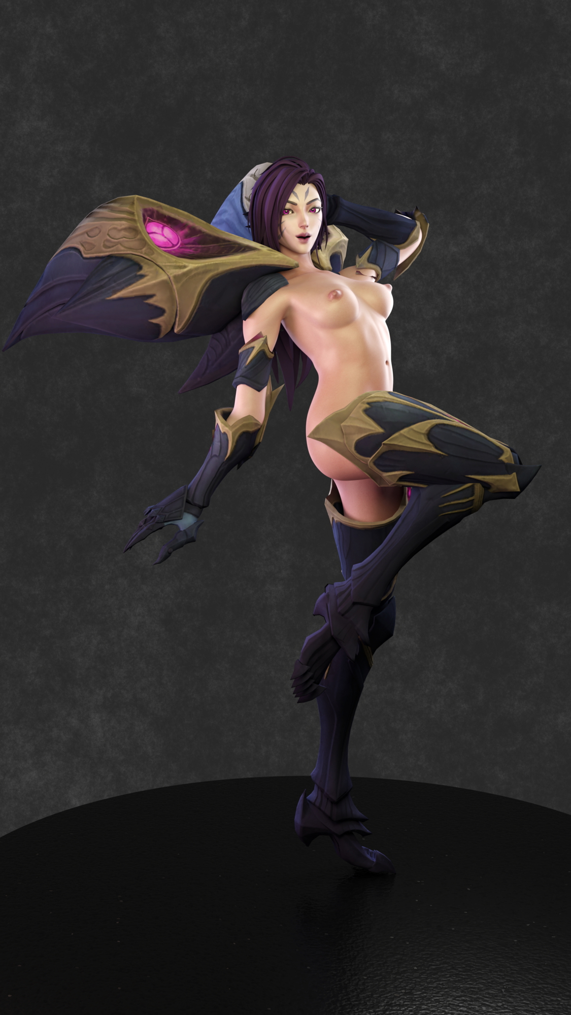 Kai sa Pinup Kai'sa League Of Legends Pinup Pose Posing Poster