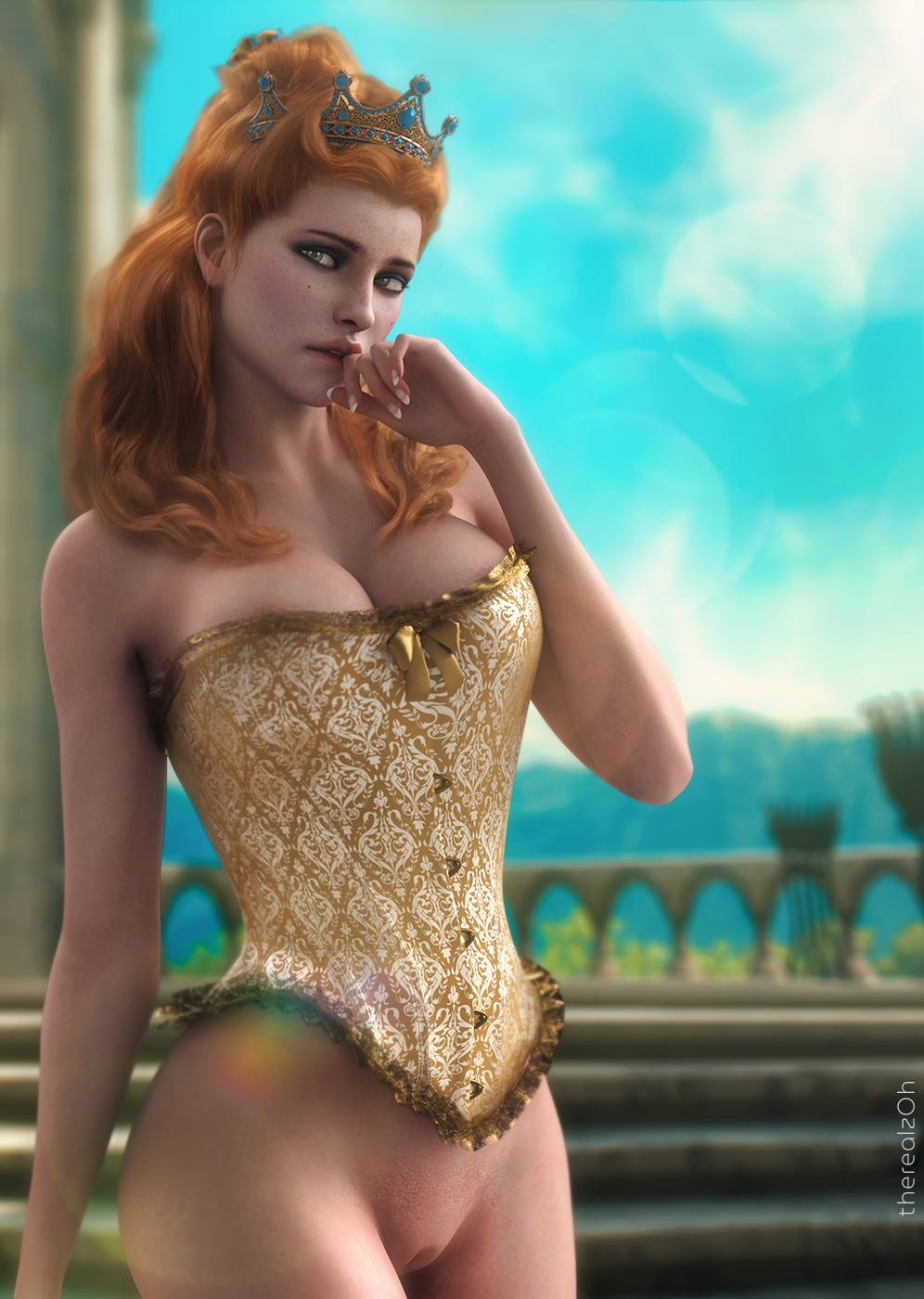 Best Witcher 3 Bae: Duchess Anna Henrietta of Croissant The Witcher Anna Henrietta 3d Girl 3d Porn Pussy Looking At Viewer 2
