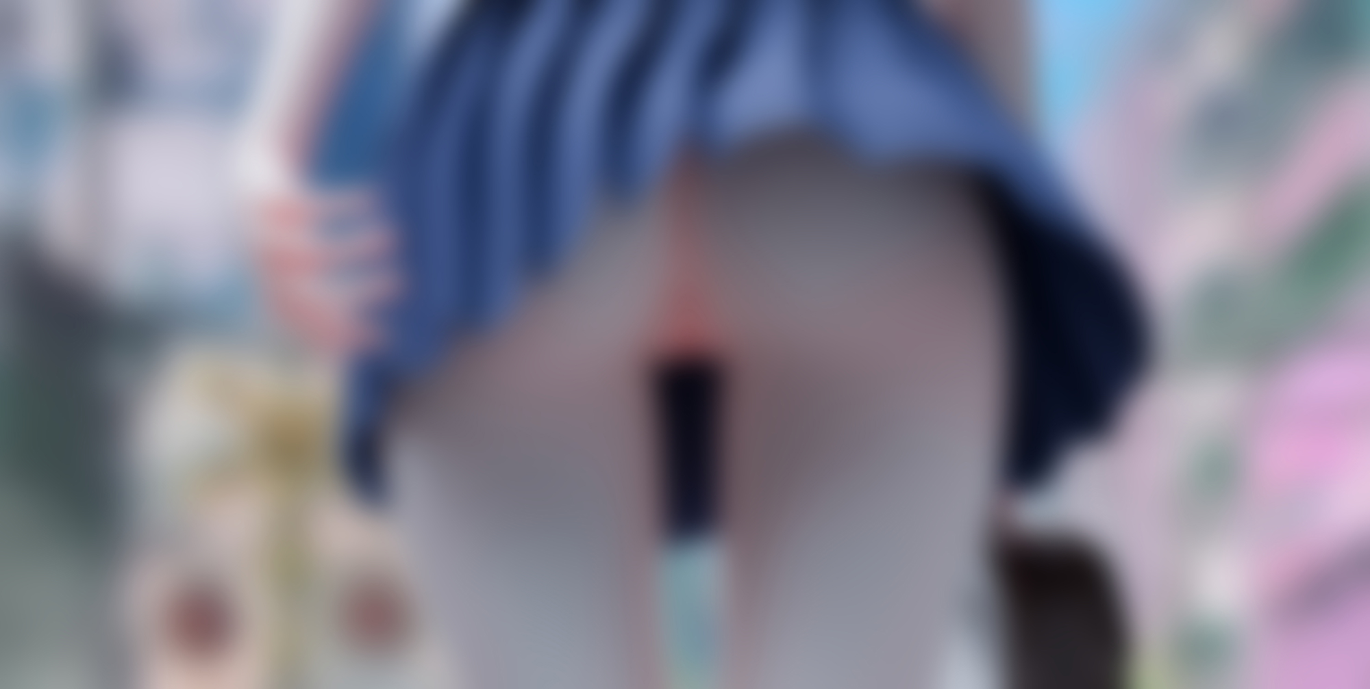 secret!  3d Girl 3d Porn Nude Sexy Blue Hair Ass Long Legs Panties No Panties White Panties School Uniform Sex Toy Miniskirt Underwear Uniform Voyeur 3