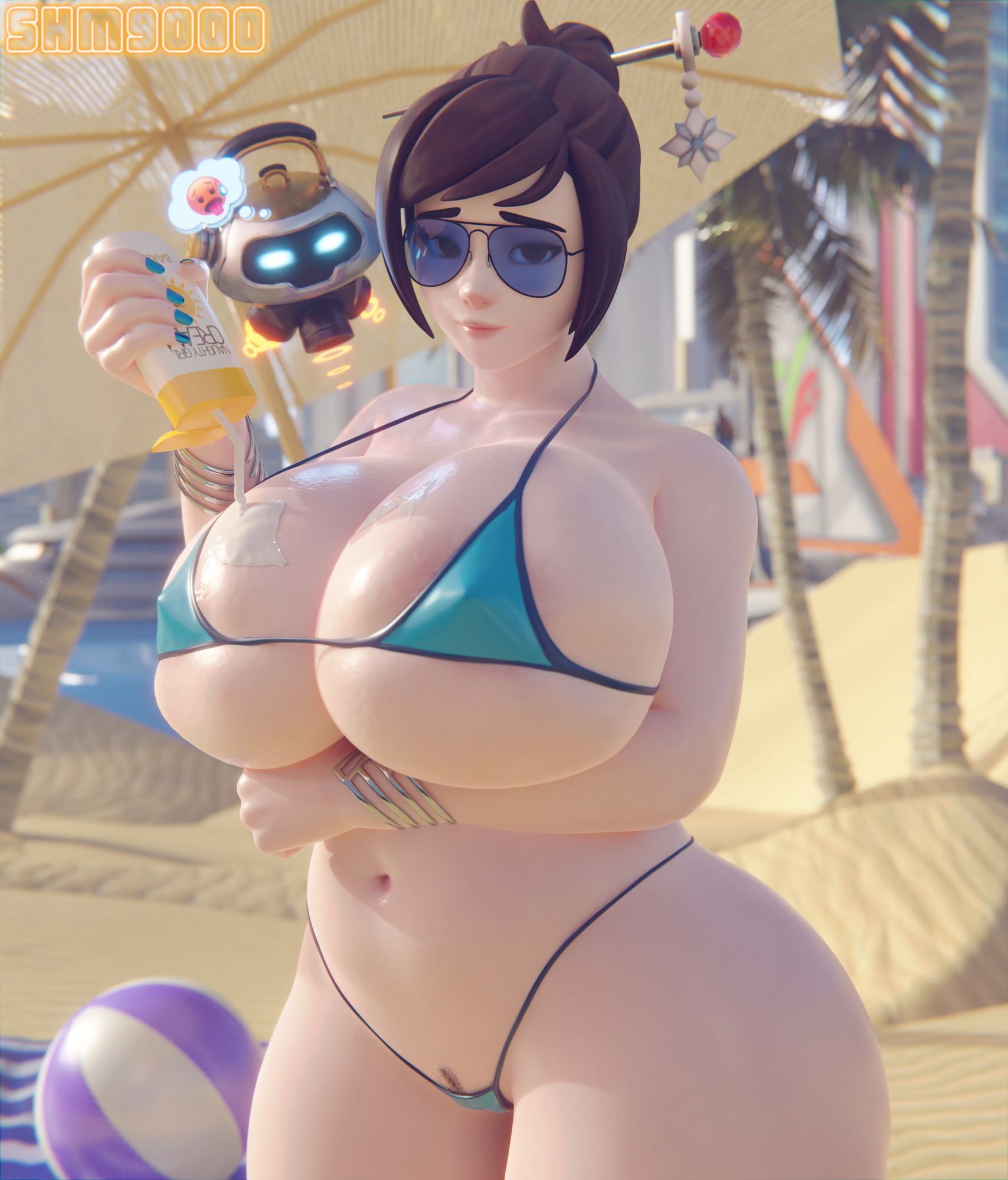 Mei Vacation Overwatch Mei (Overwatch) 