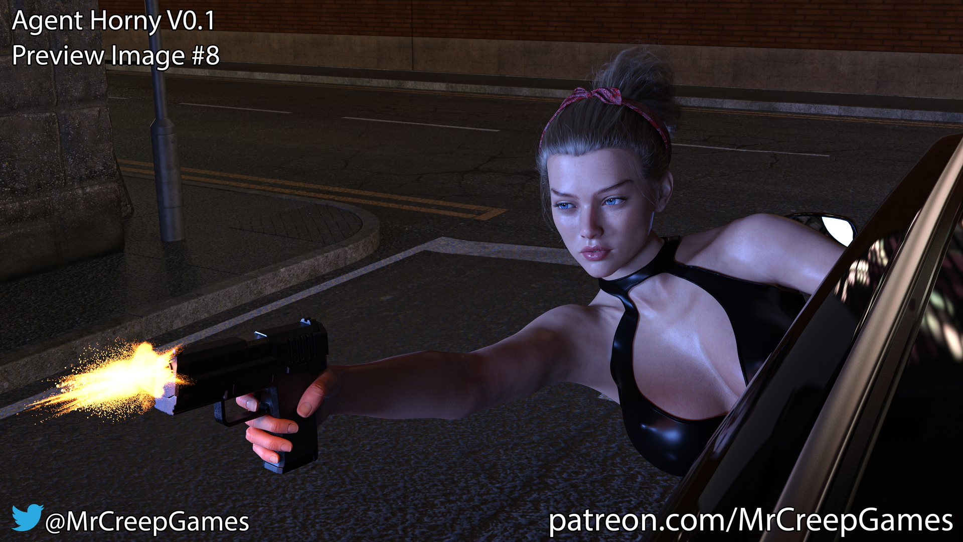 Agent Horny V0.1 (Preview Image #8)  3d Porn 3d Girl Nsfw 3dnsfw Sexy Hot Nude Big boobs Pinup Pose Cute Teen