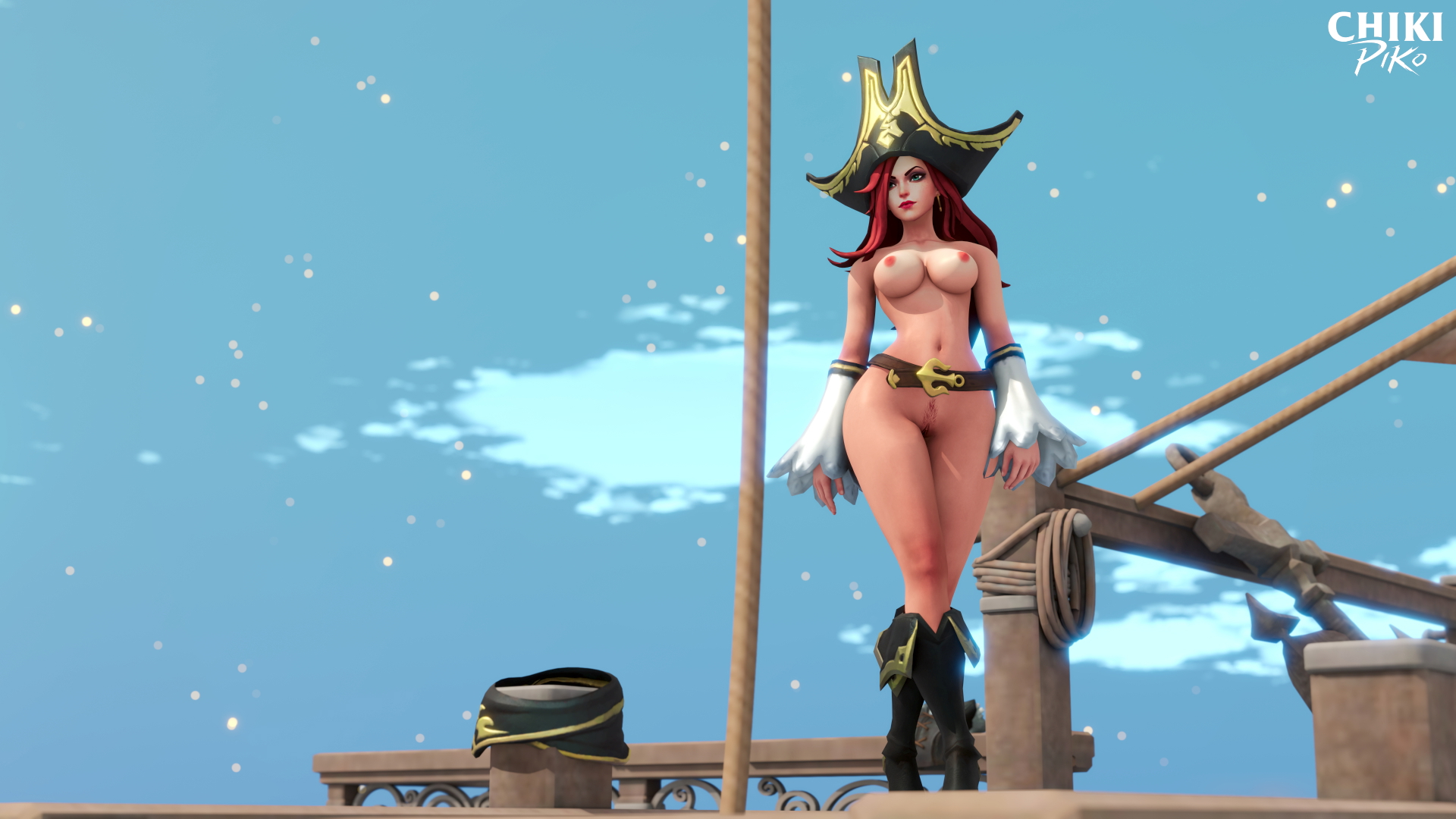 Miss Fortune Pole Dance Miss Fortune Legs Boobs Big Tits Big Ass Big Booty Striptease Stripper Stripping Rule34 Rule 34 Pole Dance
