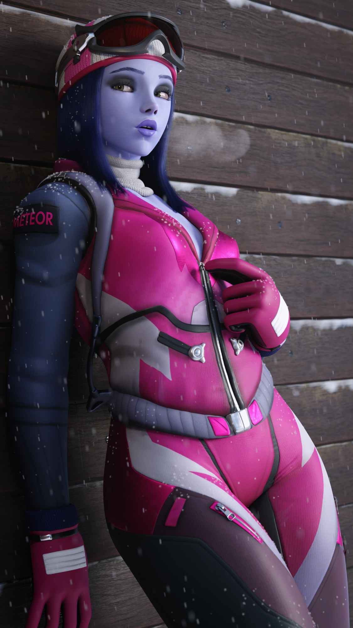 Widowmaker Teasing Widowmaker Overwatch Breasts 2