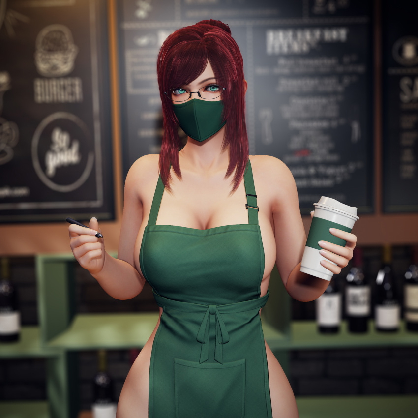 Primrose barrista League Of Legends Primrose Model Sexy Natural Boobs Big Tits
