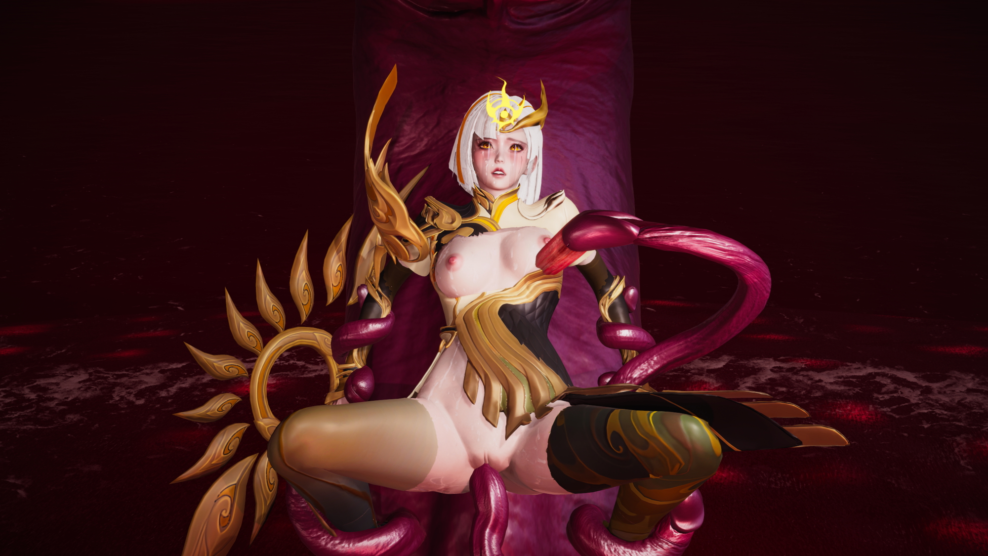 Honey Select 2 (被魔种俘获的镜) Honey Select 2 Petite Teen Hentai 3d Porn Pussy Pink Nipples Natural Boobs Natural Tits Sex Nude Naked Pussy Insertion Tentacles Anal Double Penetration Monster Cock 8