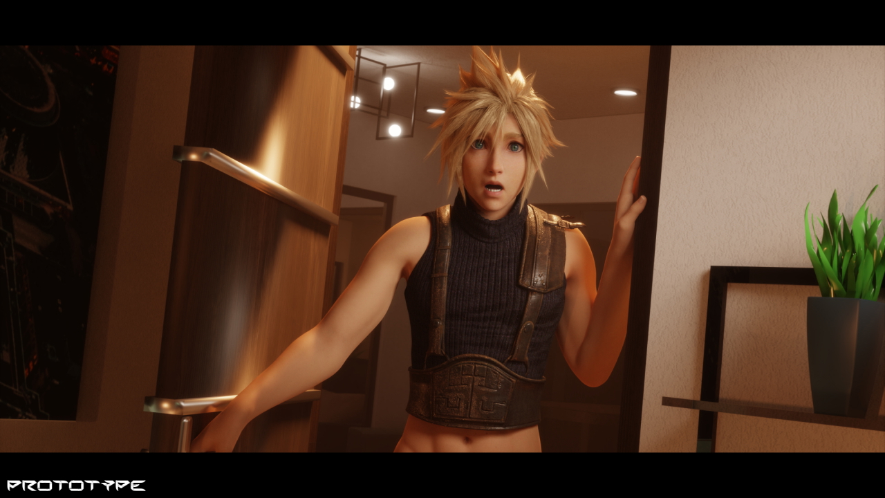 tifa  cloud & Boo XD Tifa Lockhart Cloud Cloud Strife Final Fantasy Final Fantasy 7 Final Fantasy 7 Remake Final Fantasy VII Boo Super Mario 