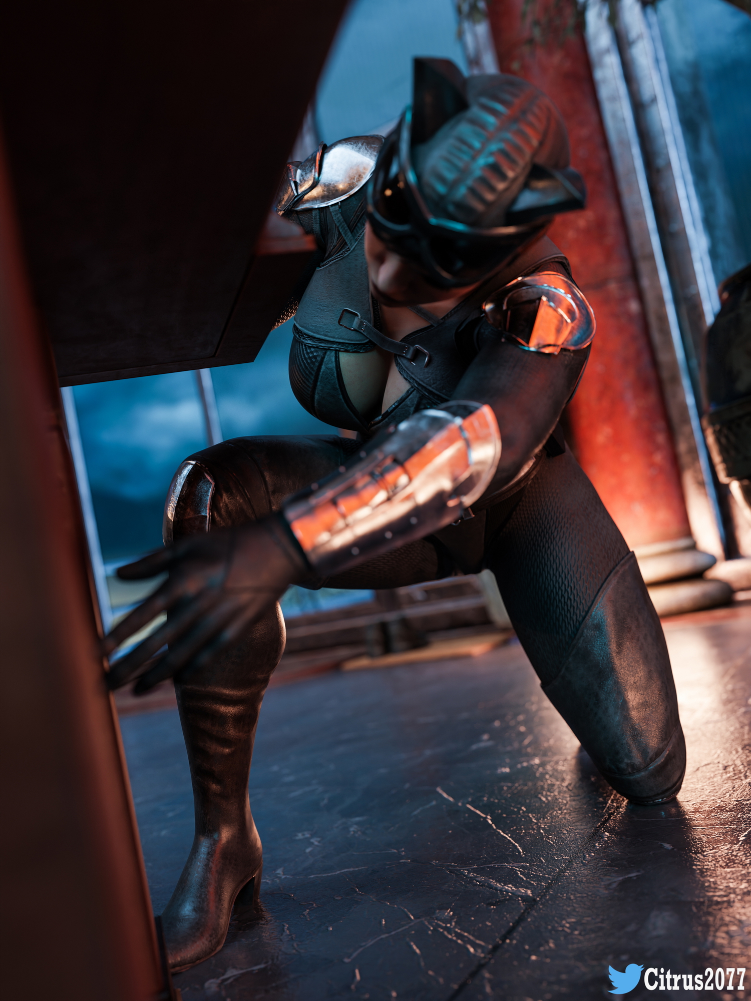 Catwoman got caught! Dc Comics Injustice Catwoman Stripping Pussy Licking Big Breasts Breasts Kissing Tongue French Kiss 4