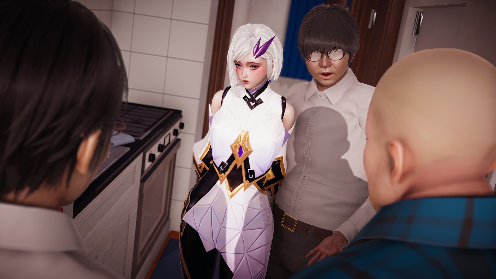 Honey Select 2 (镜的欢迎会) Honey Select 2 Petite Teen Hentai 3d Porn Pussy Pink Nipples Natural Boobs Natural Tits Nude Naked Group Sex Climax Cum Covered Fuck From Behind 2