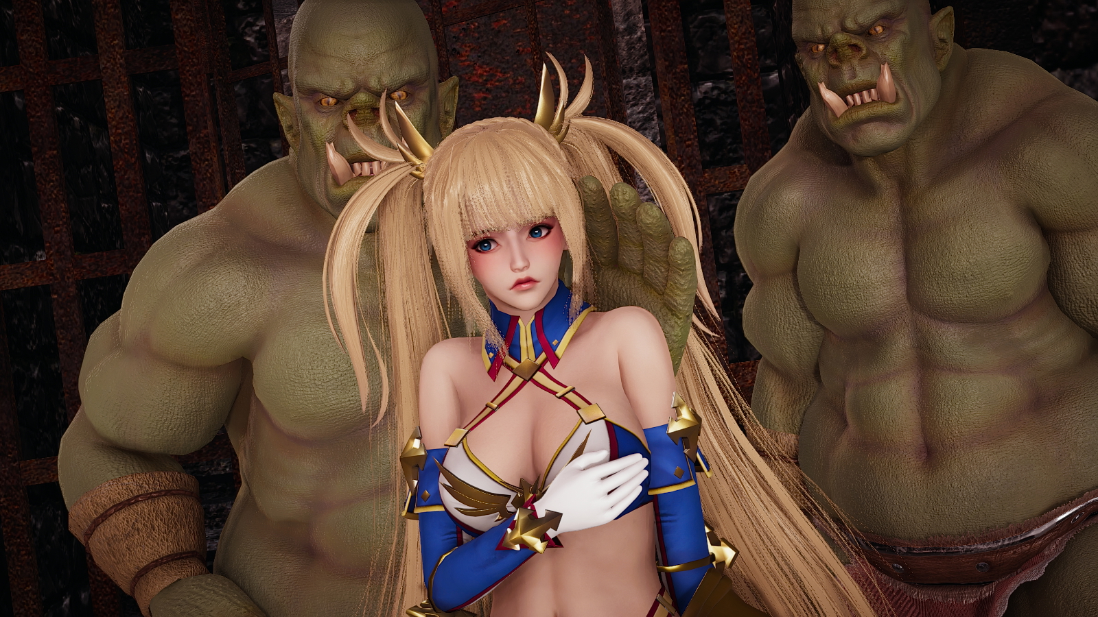 Honey Select 2 (屁股X兽人) Honey Select 2 Petite Teen Hentai 3d Porn Pussy Pink Nipples Natural Boobs Natural Tits Nude Naked Group Sex Climax Cum Covered Fuck From Behind Anal Anal Penetration Creampie 5