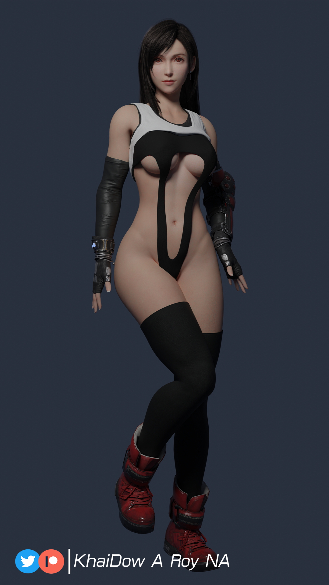 FF7 Tifa Standing posture Final Fantasy Final Fantasy 7 Final Fantasy 7 Remake Final Fantasy VII Tifa Lockhart 3d Porn 5