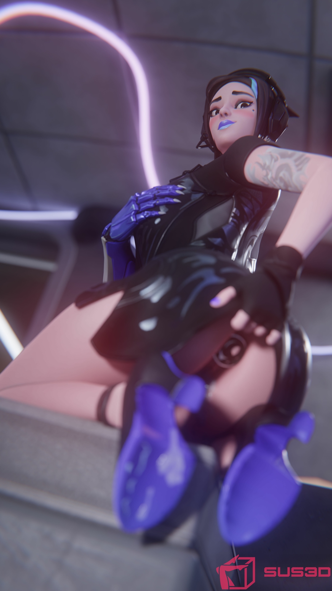 Demi Pin-up [01] Demi Fortnite High Heels Ass Butt plug Cum Cum On Heels 3