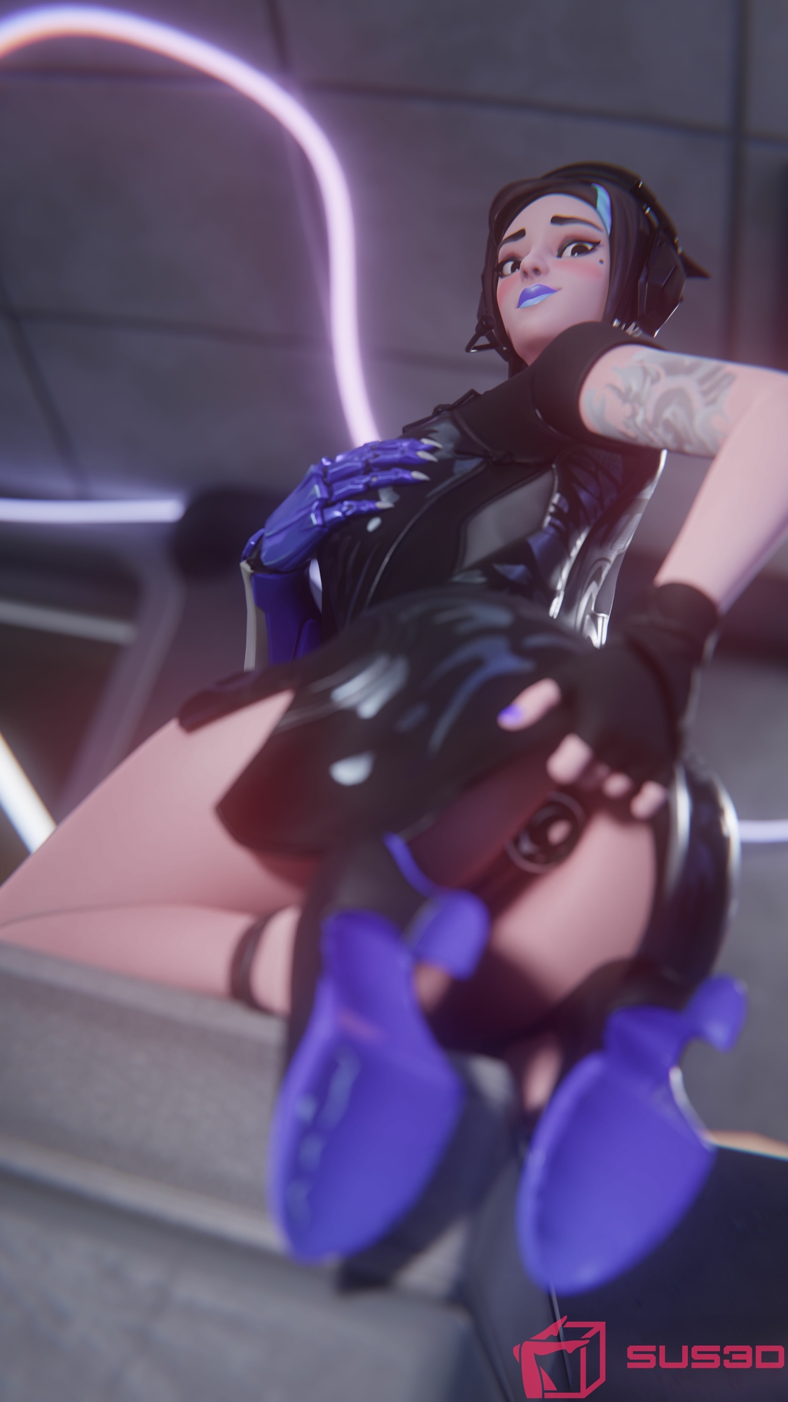 Demi Pin-up [01] Demi Fortnite High Heels Ass Butt plug Cum Cum On Heels 7