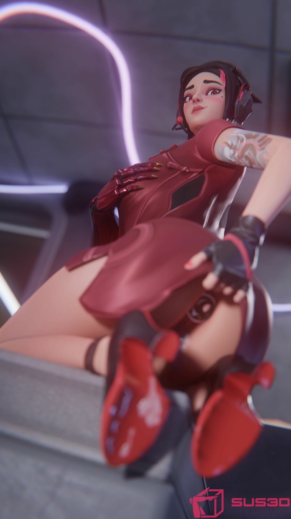 Demi Pin-up [01] Demi Fortnite High Heels Ass Butt plug Cum Cum On Heels 16