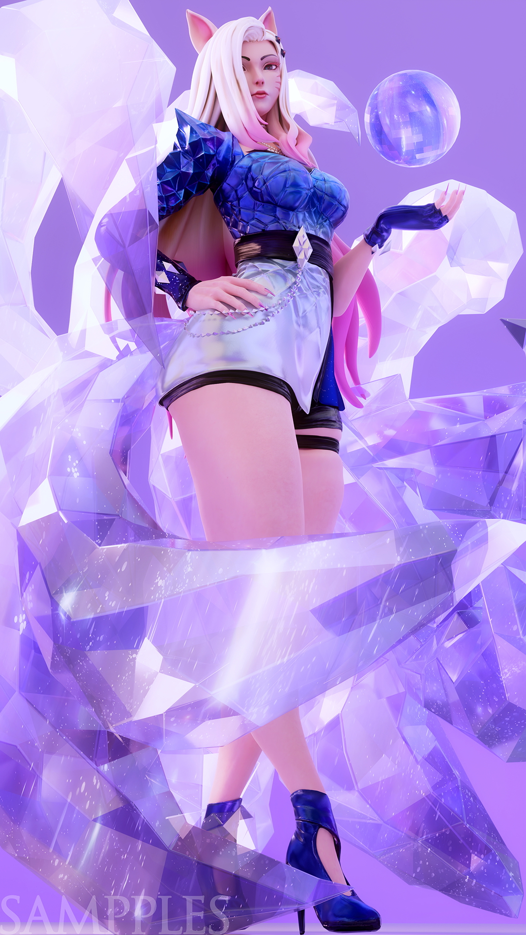 AHRI Ahri K Da Ahri League Of Legends Sfw