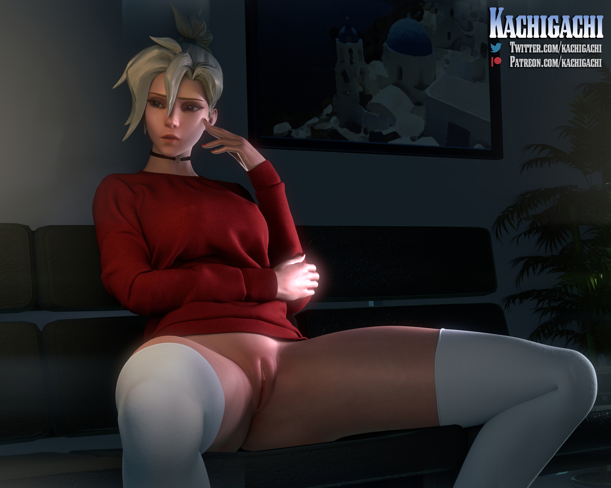 Mercy Overwatch Mercy Panties Pussy 2