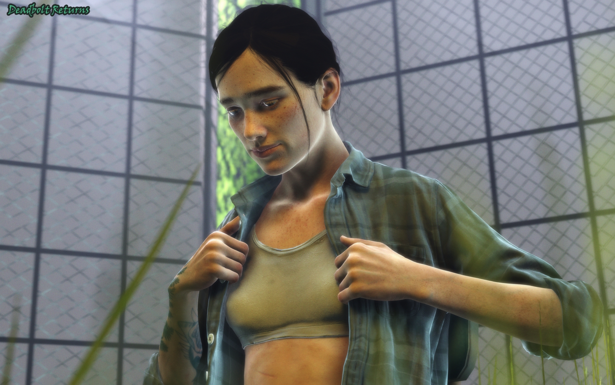 Ellie Post Apocalypse Photoshoot Ellie (the Last Of Us) The Last Of Us Ellie Sfm Source Filmmaker 3d Porn 3d Girl 3dnsfw Pinup Nude Partially_nude In The Nude Nudes 2