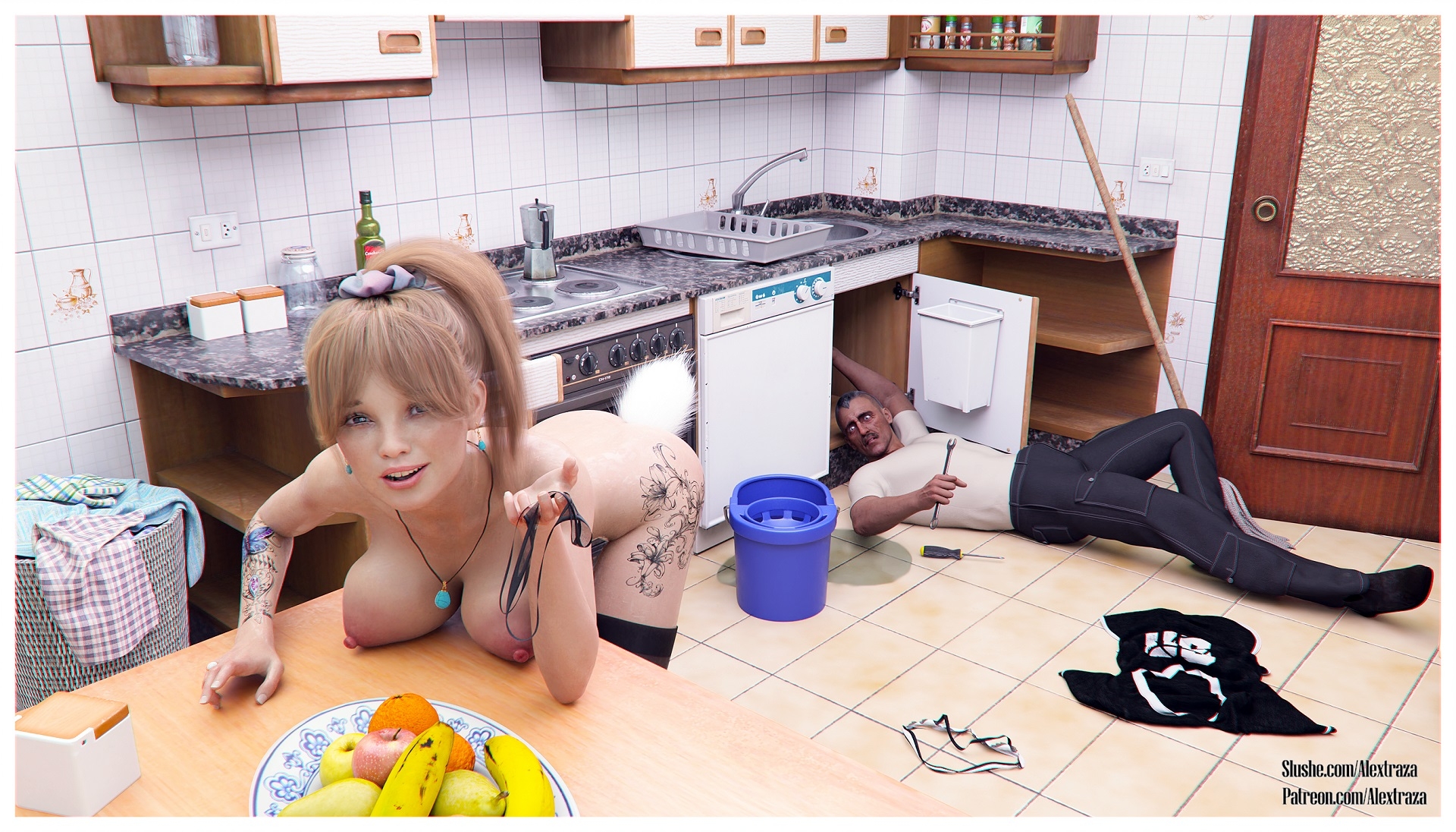 Lucky plumber  