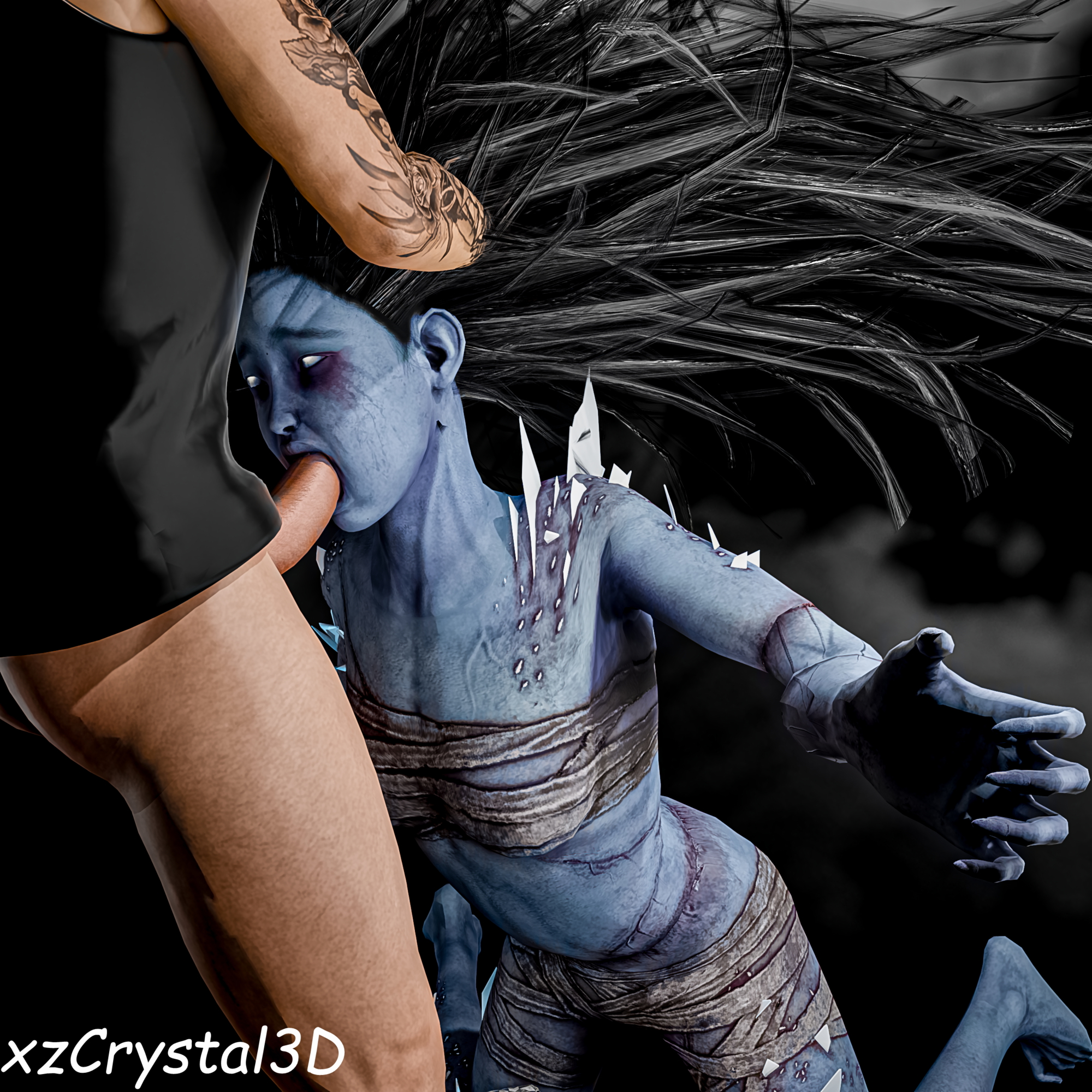 The Spirit Vs Survivor The Spirit (deadbydaylight) Deadbydaylight 1girl 1boy1girl Oral Oral Sex Blowjob Sex Rule34 R34
