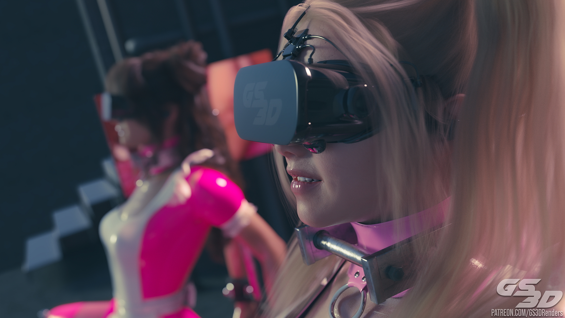 Maid Hypno [HD]  Rubber Latex Slut Latex Suit Maid Outfit Uniform Maid Uniform Maid Outfit Hypnosis Hypnotized Headset Vr Headset Sissy Feminization Futanari Futa Bdsm Bondage Collar 2