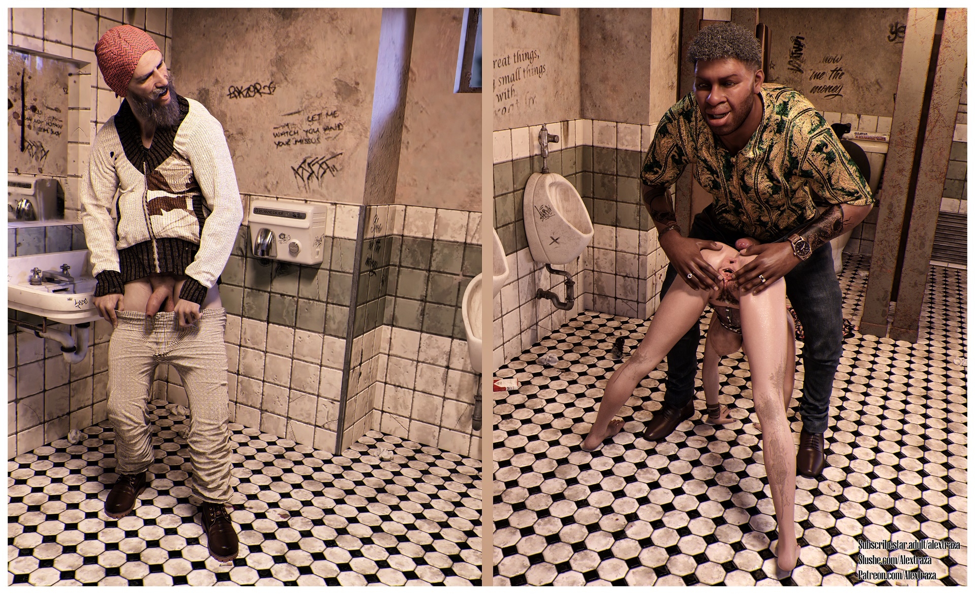 Dog  Toilet Dog 3d Porn Nude 3d Girl Sexy Naked Public 3