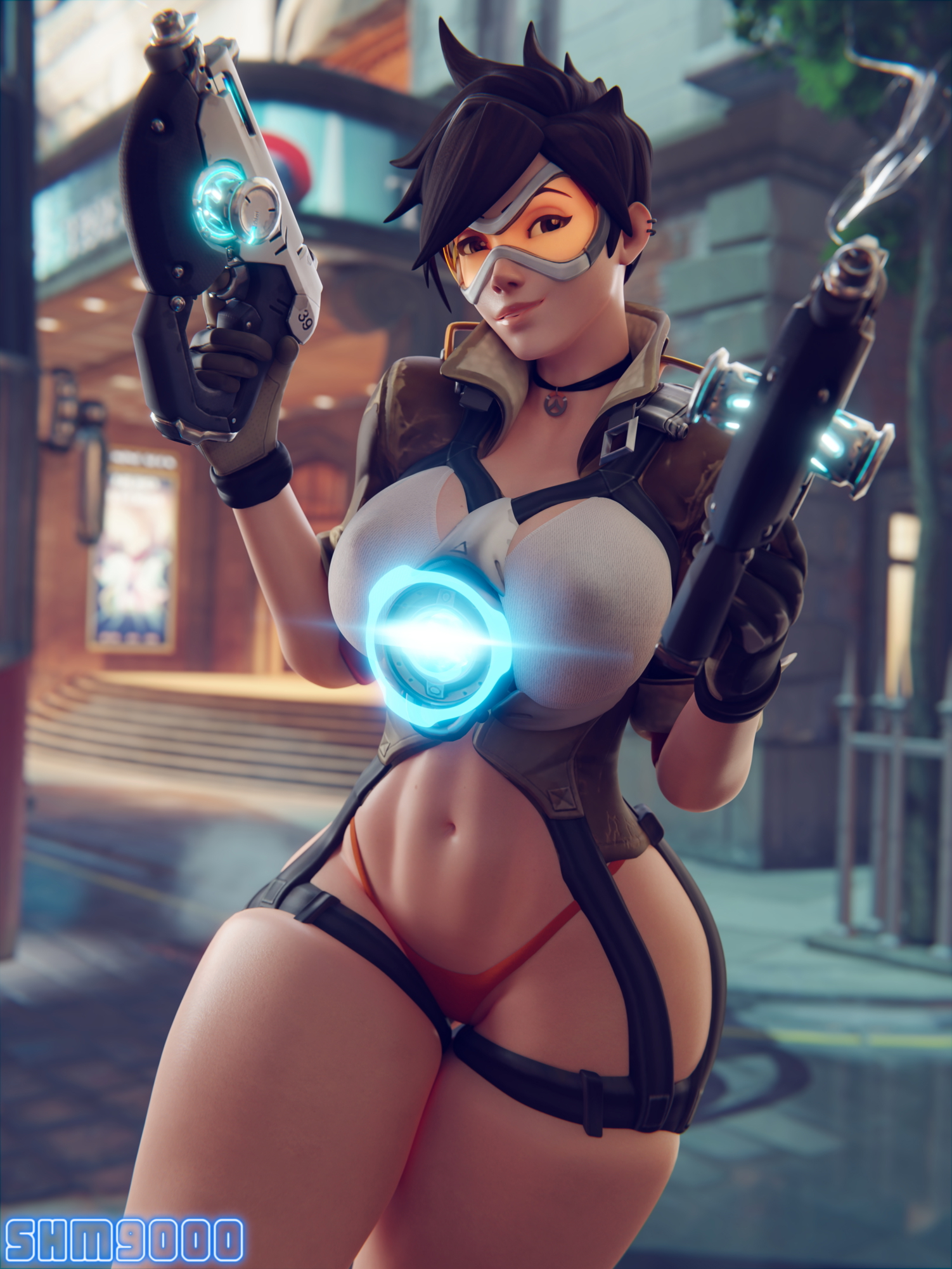 Tracer Pose Overwatch Tracer 