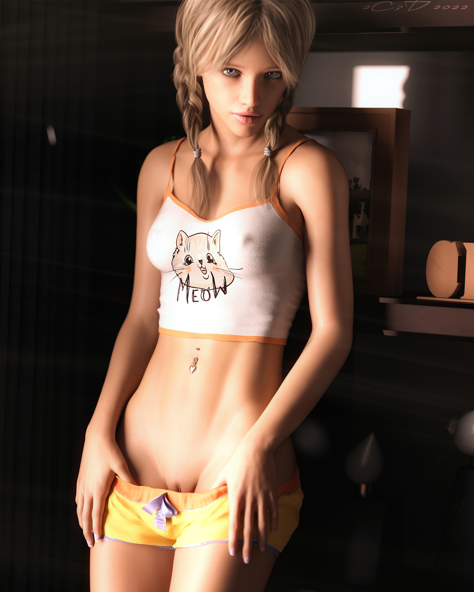 Meow  Pinup