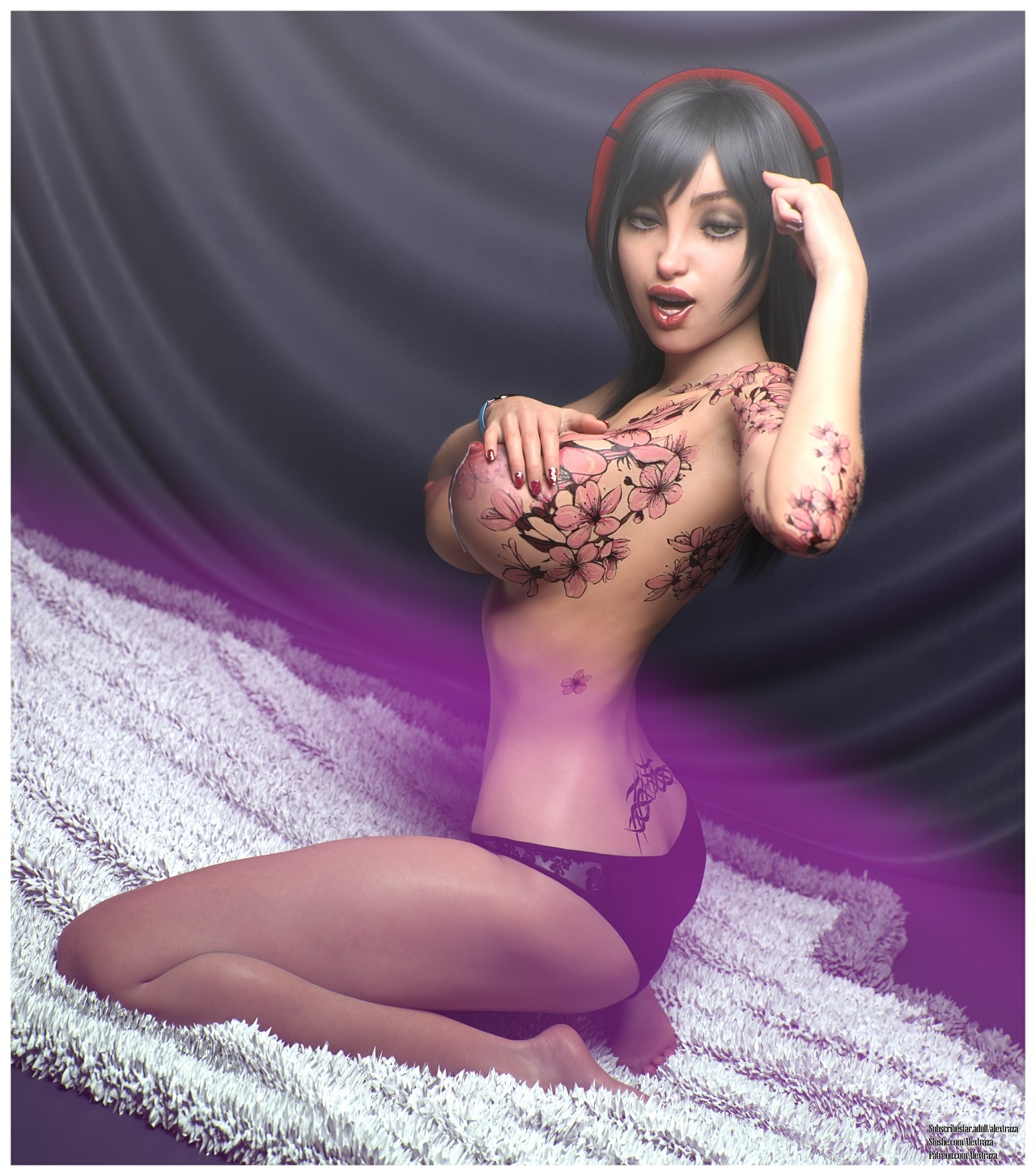 Glow  Ass 3d Porn 3d Girl