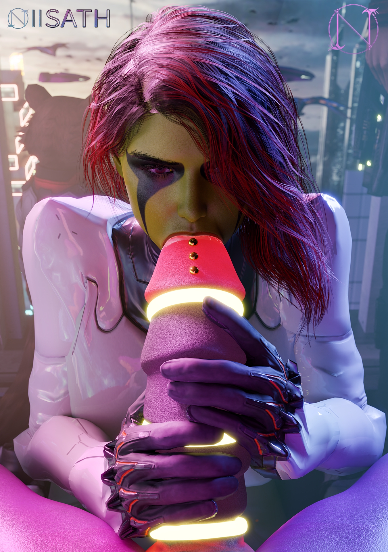 Gamora (Guardians of the Galaxy) - Sluttiest Woman in the Galaxy (photoset) Gamora Guardians Of The Galaxy Marvel Thanos Blowjob Cum Big Cock Cum In Mouth Cum On Body Clothed Partially_clothed Nude Poster 5