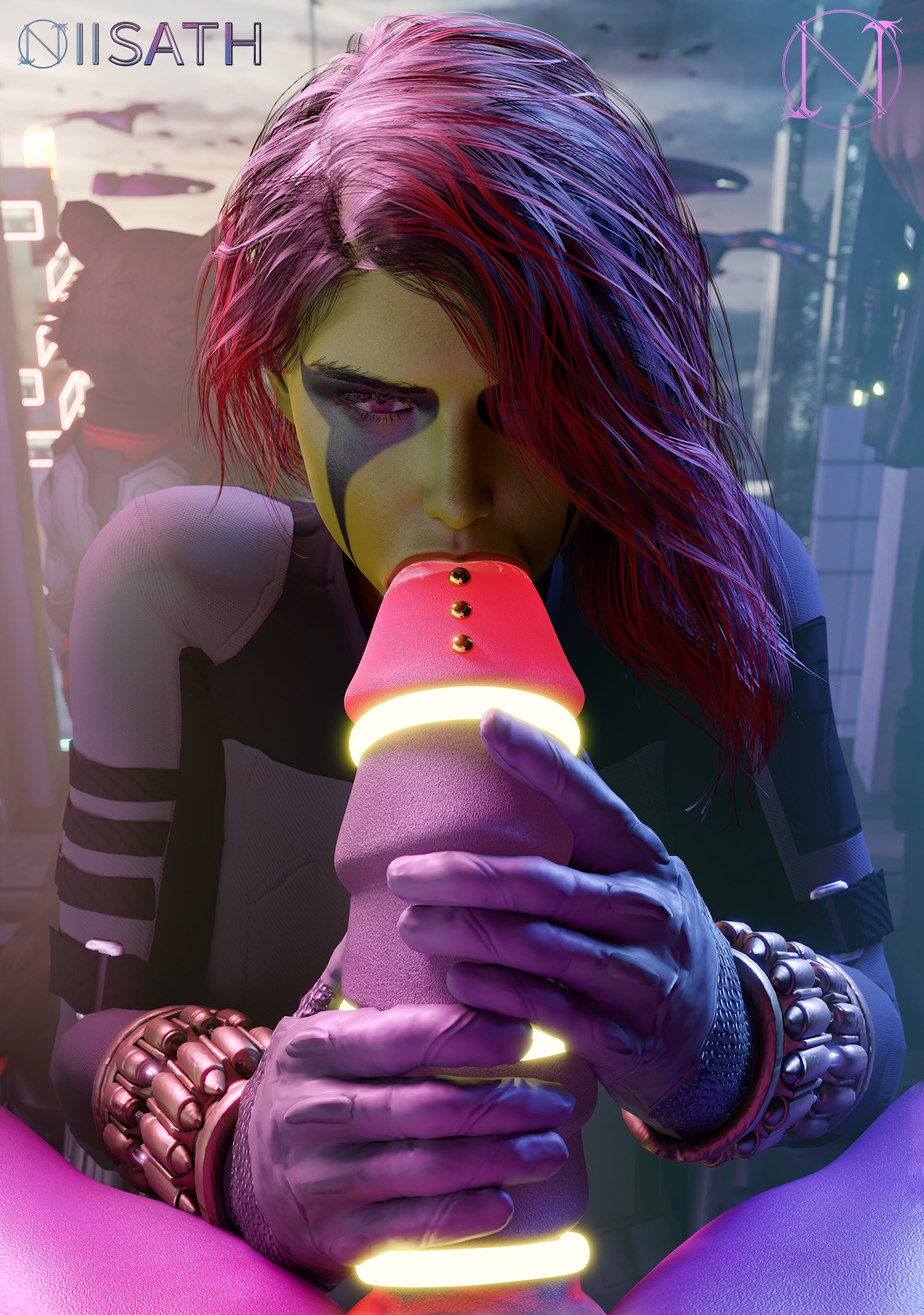 Gamora (Guardians of the Galaxy) - Sluttiest Woman in the Galaxy (photoset) Gamora Guardians Of The Galaxy Marvel Thanos Blowjob Cum Big Cock Cum In Mouth Cum On Body Clothed Partially_clothed Nude Poster 7