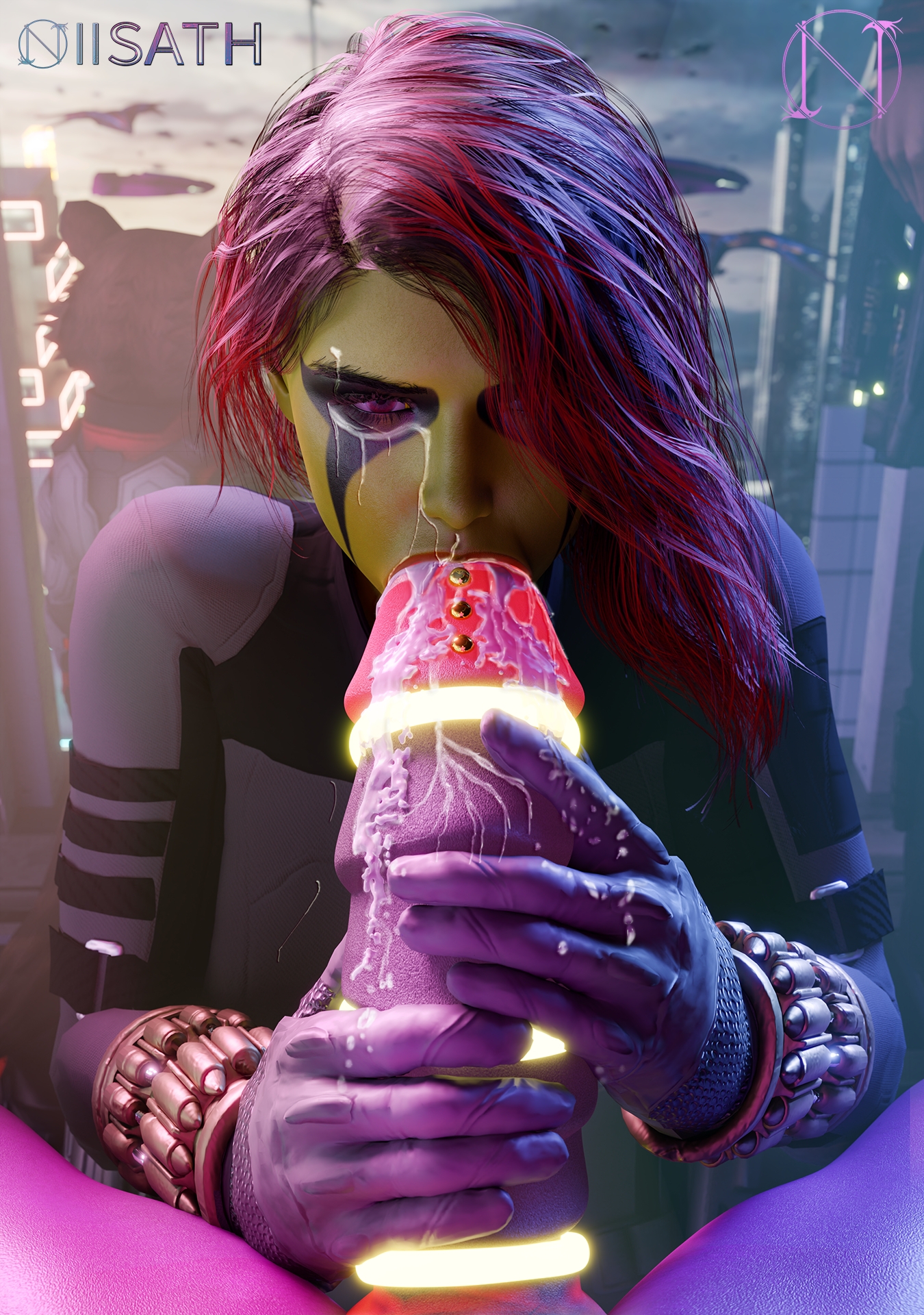 Gamora (Guardians of the Galaxy) - Sluttiest Woman in the Galaxy (photoset) Gamora Guardians Of The Galaxy Marvel Thanos Blowjob Cum Big Cock Cum In Mouth Cum On Body Clothed Partially_clothed Nude Poster 8
