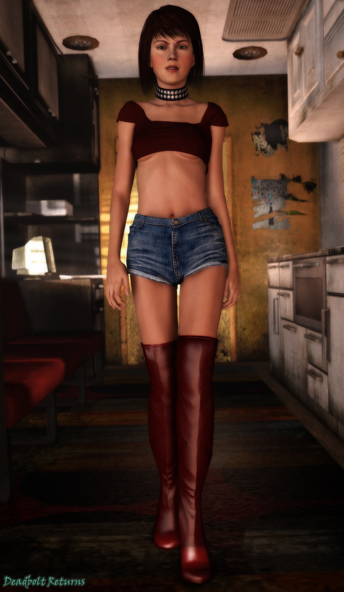 Victoria: Trailer Trash Photoshoot Victoria Burnwood Hitman Hitman Absolution Victoria (hitman Absolution) Victoria (hitman) Sfm Nsfw 3dnsfw 3d Porn 3d Girl Source Filmmaker Rule34 Rule 34 2