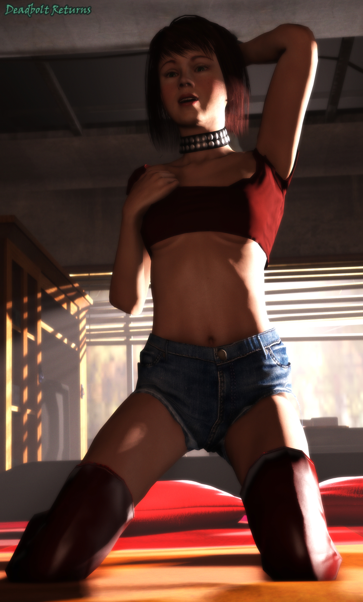 Victoria: Trailer Trash Photoshoot Victoria Burnwood Hitman Hitman Absolution Victoria (hitman Absolution) Victoria (hitman) Sfm Nsfw 3dnsfw 3d Porn 3d Girl Source Filmmaker Rule34 Rule 34 4