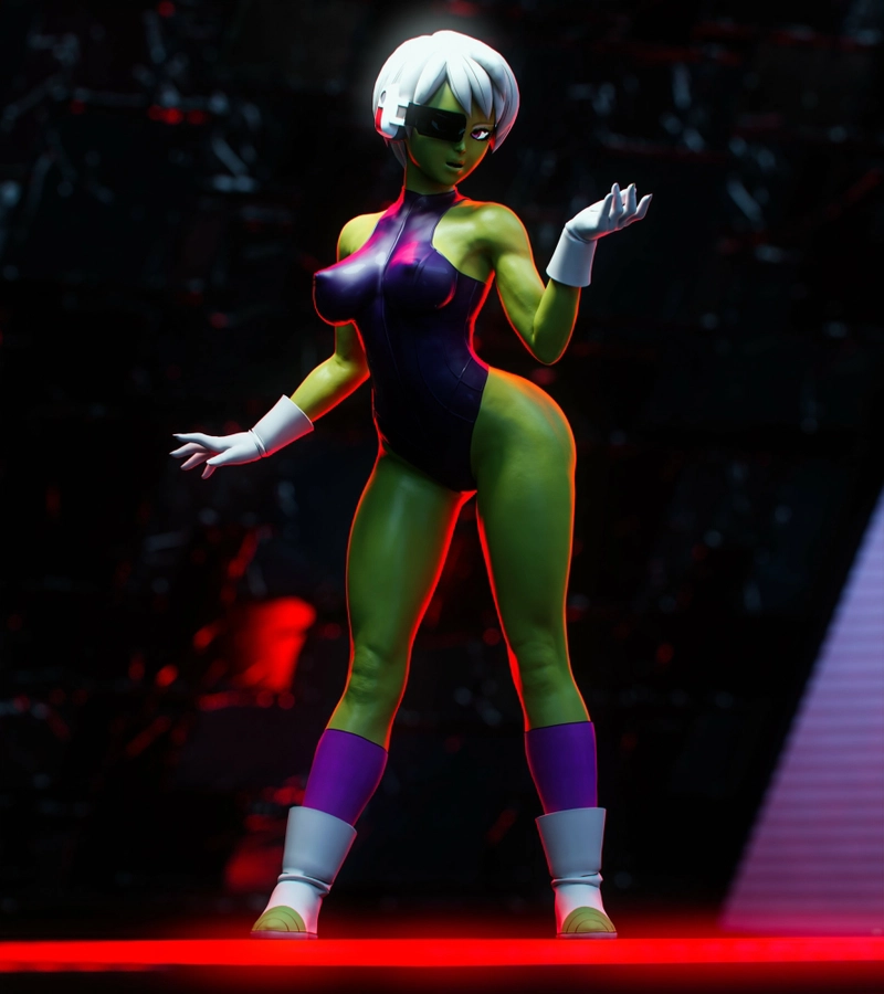 Cheelai Cheelai Dragonball 3d Porn Pose Sexy