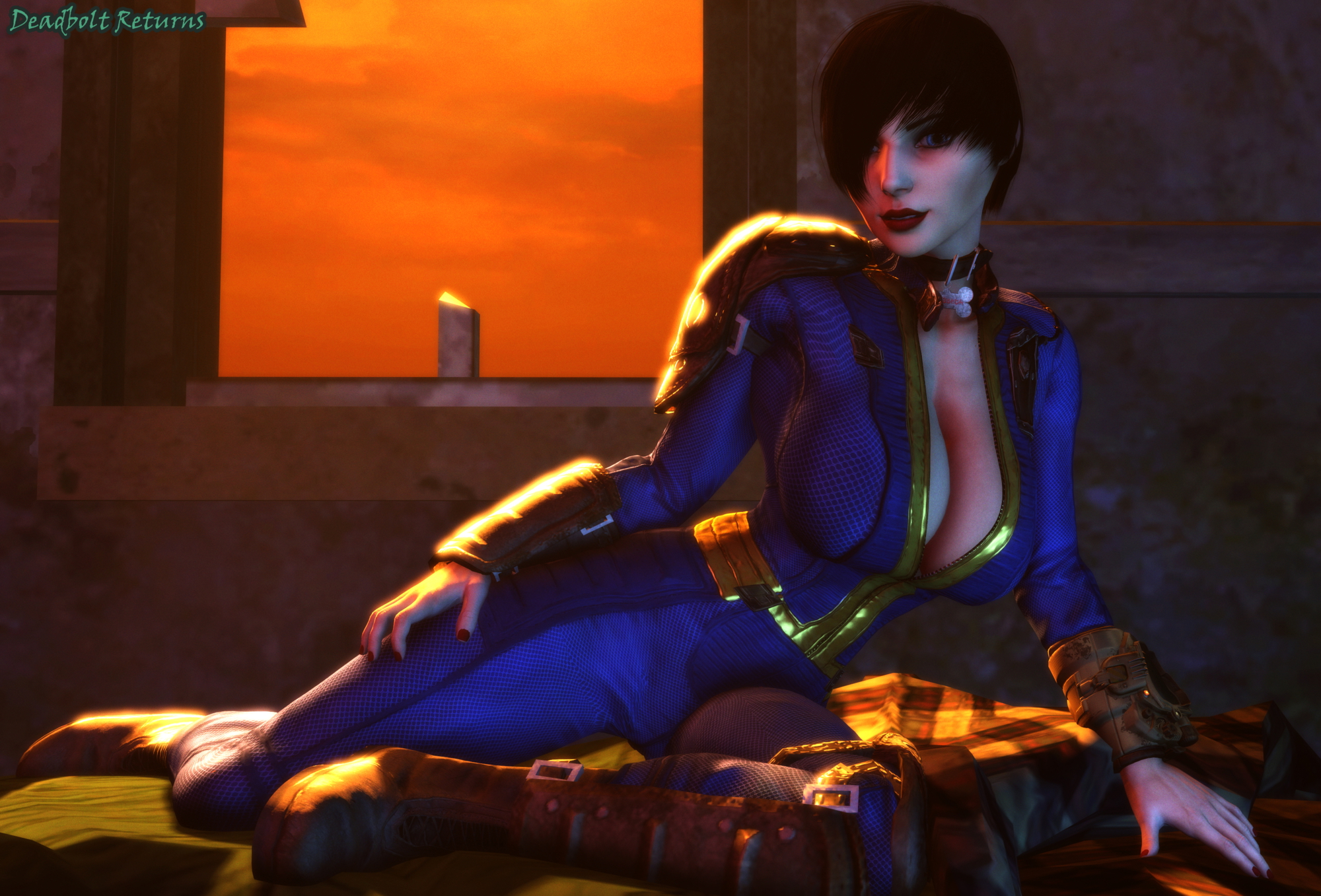 Lone Wanderer Liz Elizabeth Elizabeth Comstock Bioshock Bioshock Infinite Fallout Sfm Source Filmmaker 3d Porn 3d Girl 3dnsfw Nsfw Fallout 4 Crossover