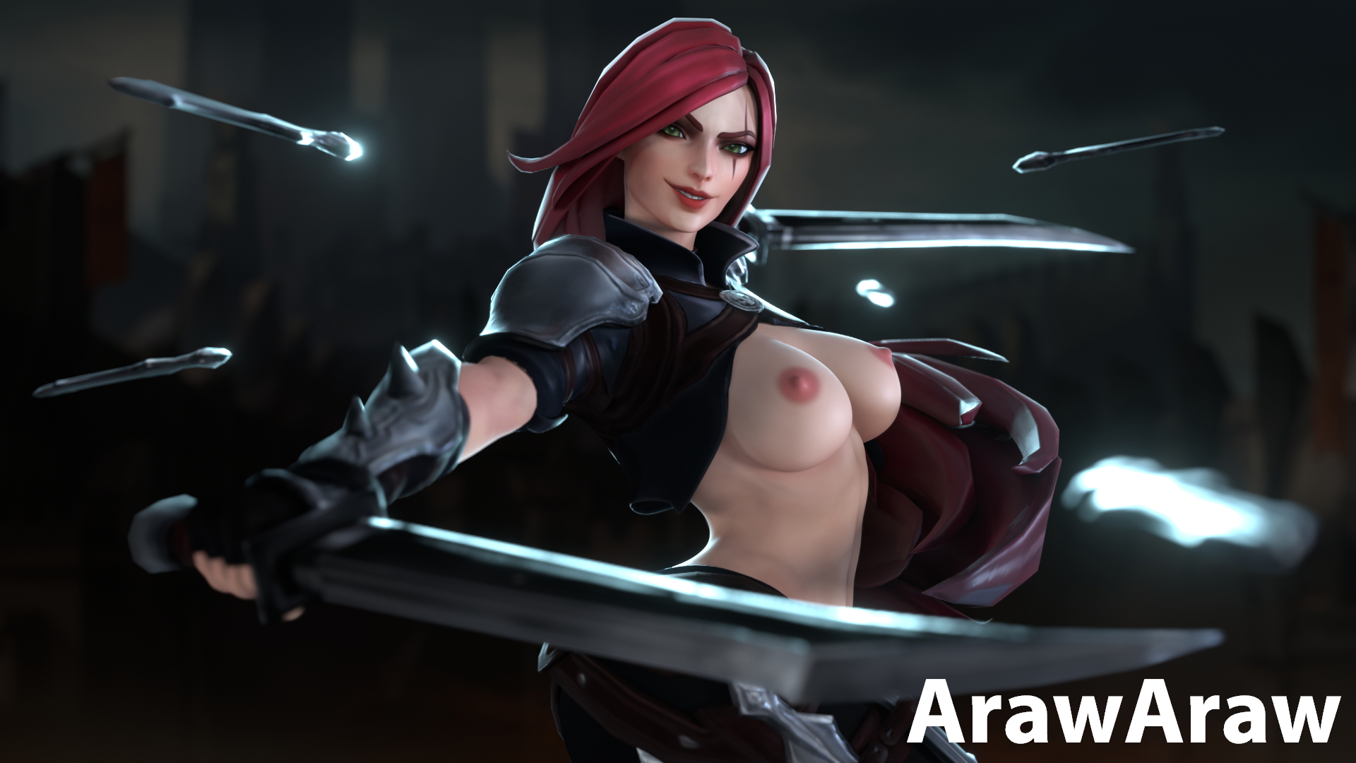 Katarina Poster 1 Katarina League Of Legends Big Tits Tits Poster