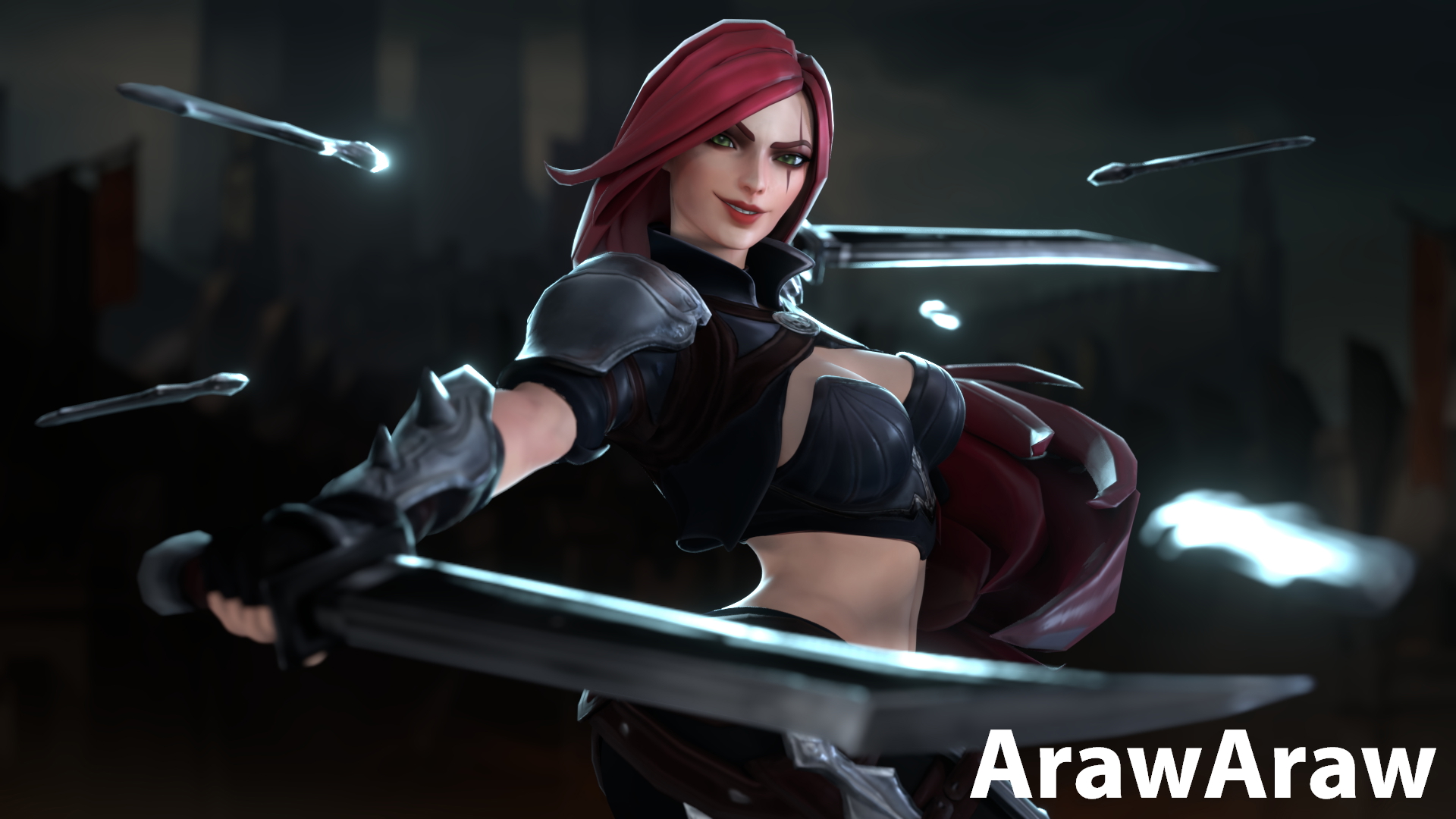 Katarina Poster 1 Katarina League Of Legends Big Tits Tits Poster 2
