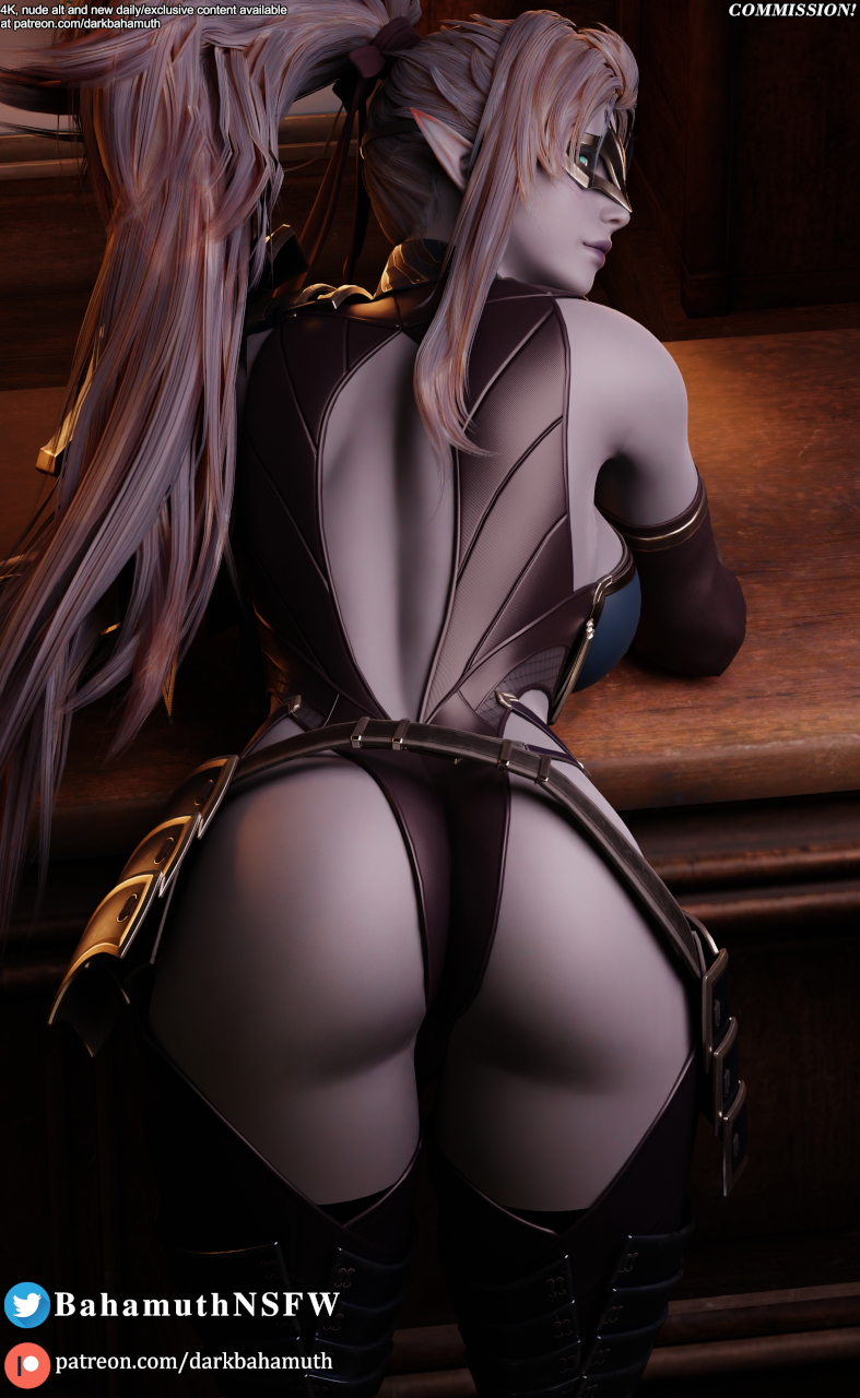 You need to recruit her | Commission  Dark Elf