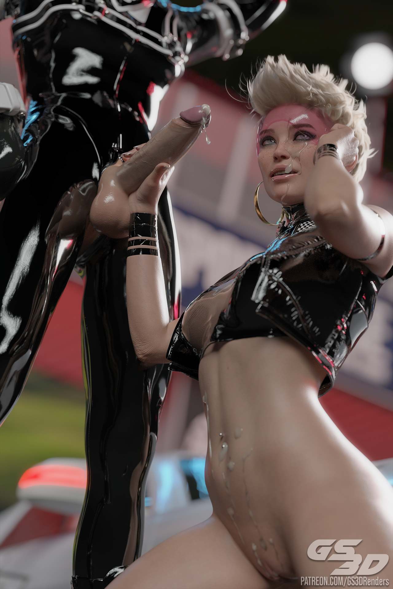 Race Queen PT. 2 [HD]  Rubber Latex Race Queen Race Queen Cum Cumshot Belly Cumshot Blonde Sexy Sexy Blonde Puppy 3d Porn 7