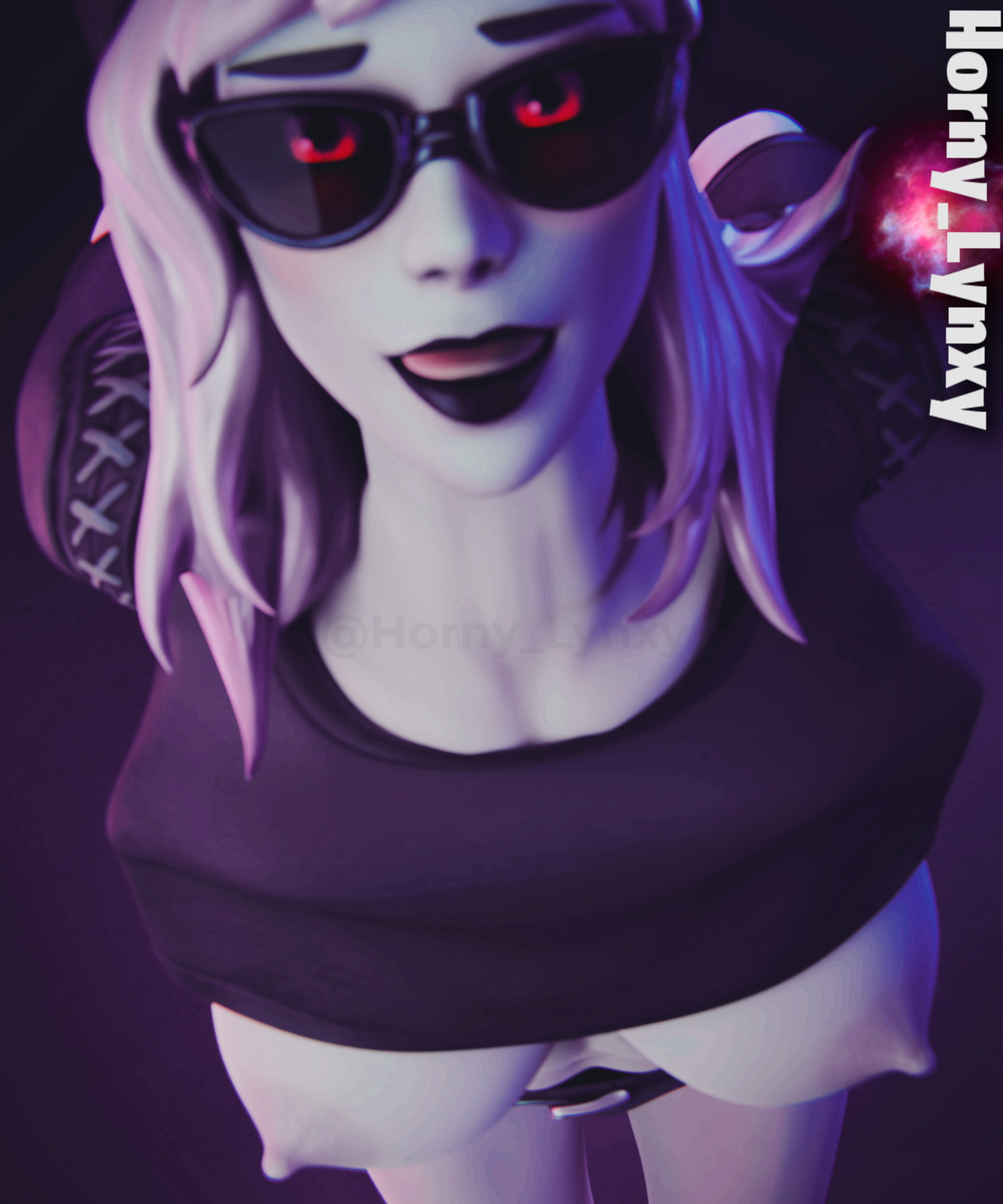 Dusk and her loving boyfriend~ Fortnite @horny_lynxy Dusk (fortnite) Nsfw 3dnsfw 3d Porn 3d Girl Sexy Horny Nude Sex Grabbing Cock 7