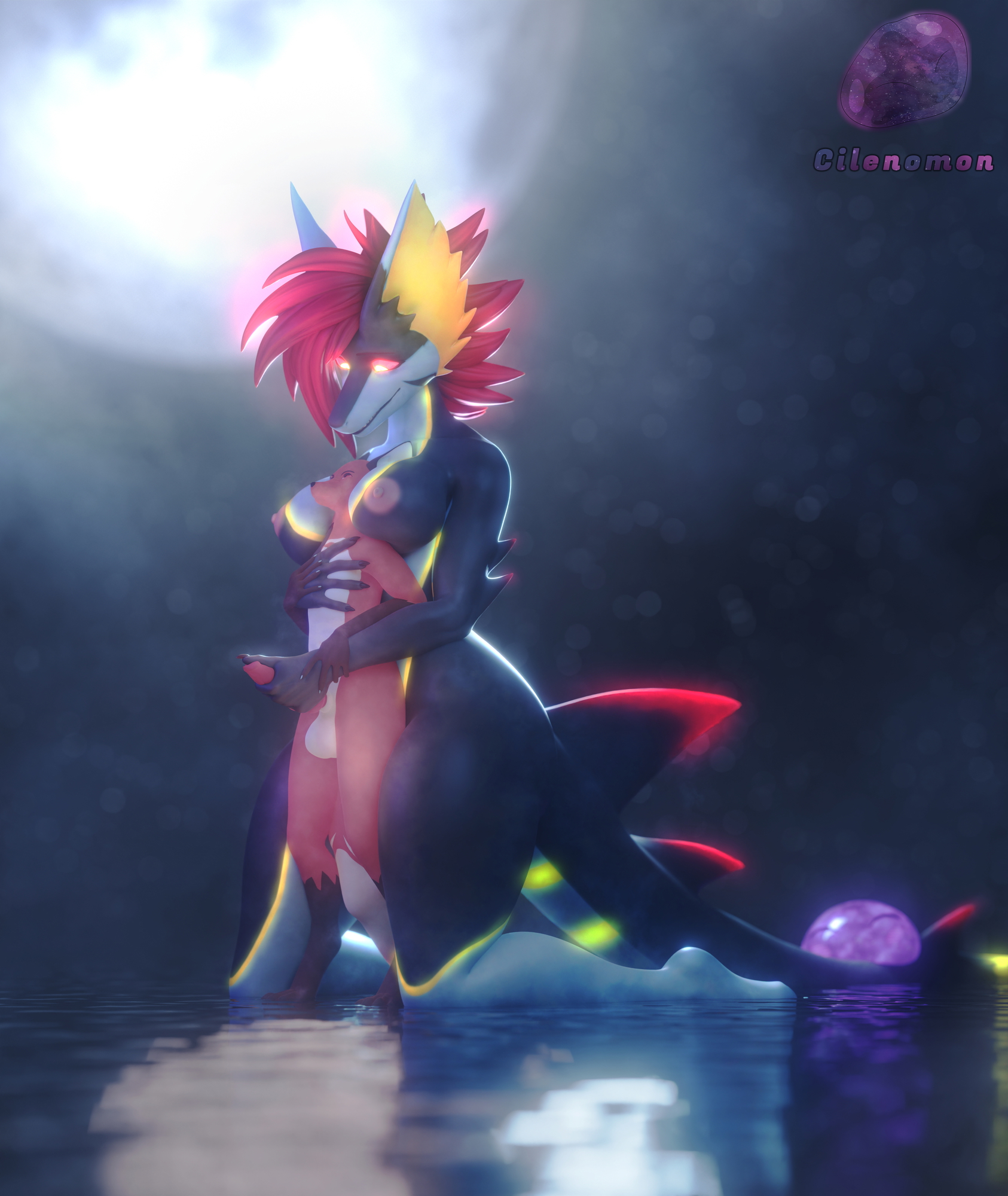 Mirova Renders Mirova 3d Porn 3d Girl 3dnsfw Blender3d Blendernsfw Giantess Macro Shark Luxray Ahybrid 3