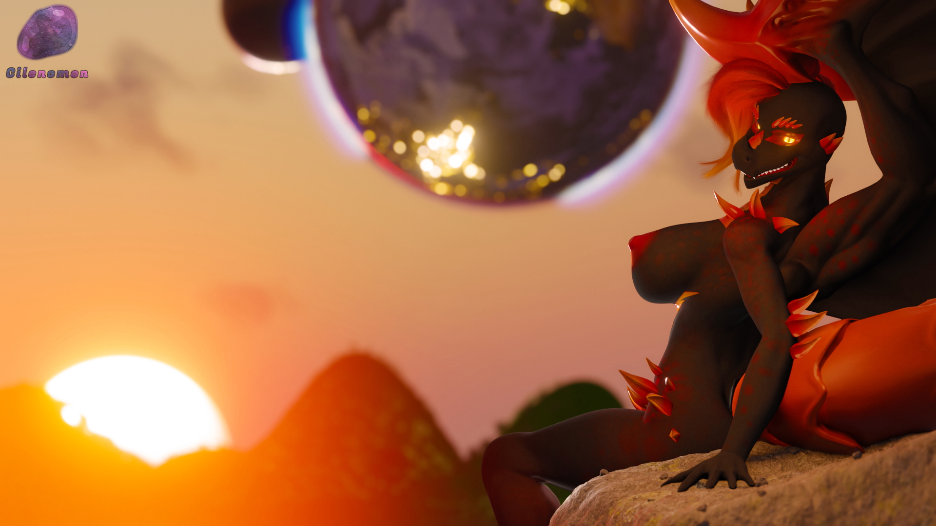Non macro content Ziina Cynder Yveltal Enderdragon Mirova Blender3d Dragon 13