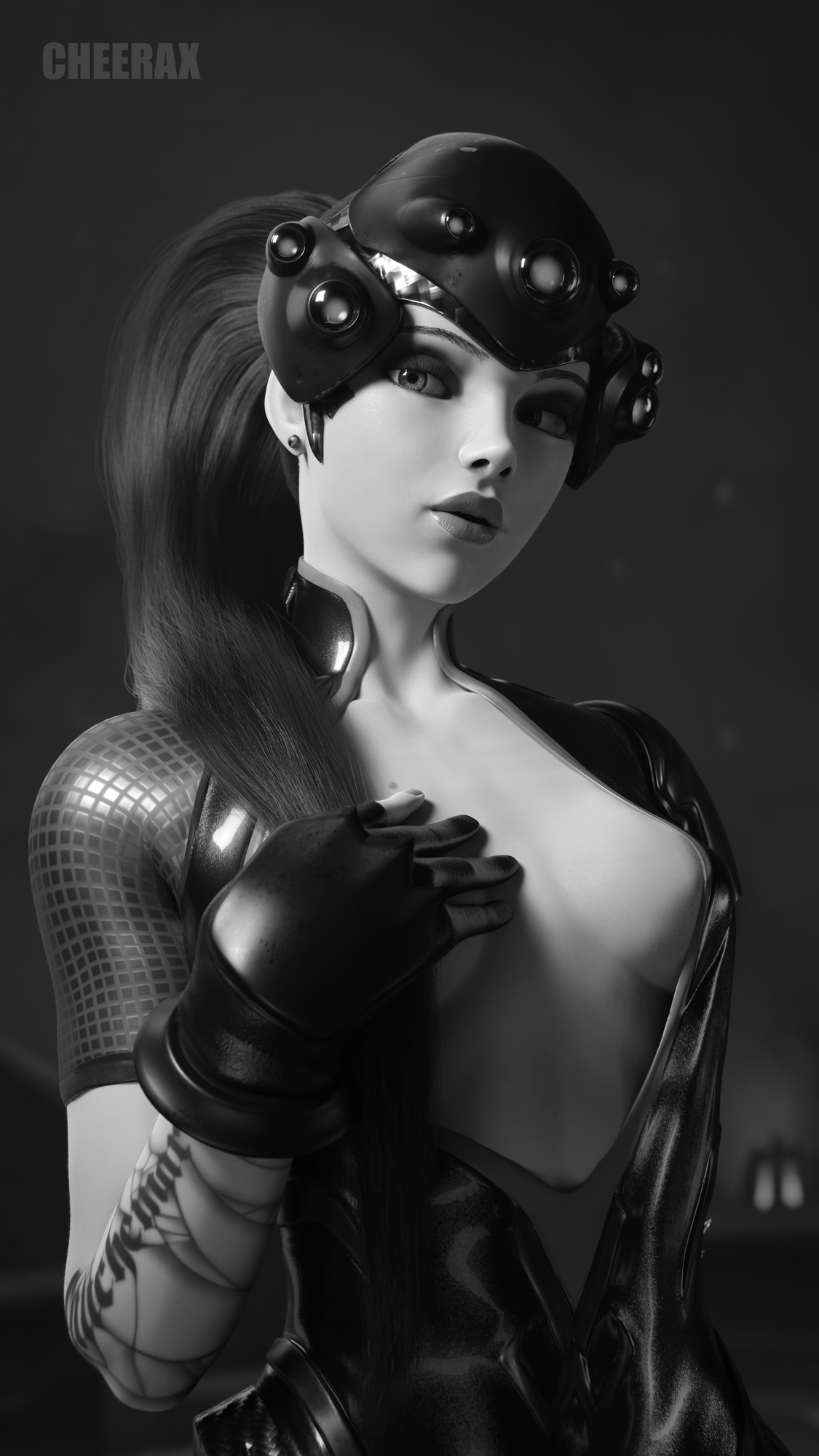 Widowmaker Allure Overwatch Blizzard Widowmaker Breasts 2