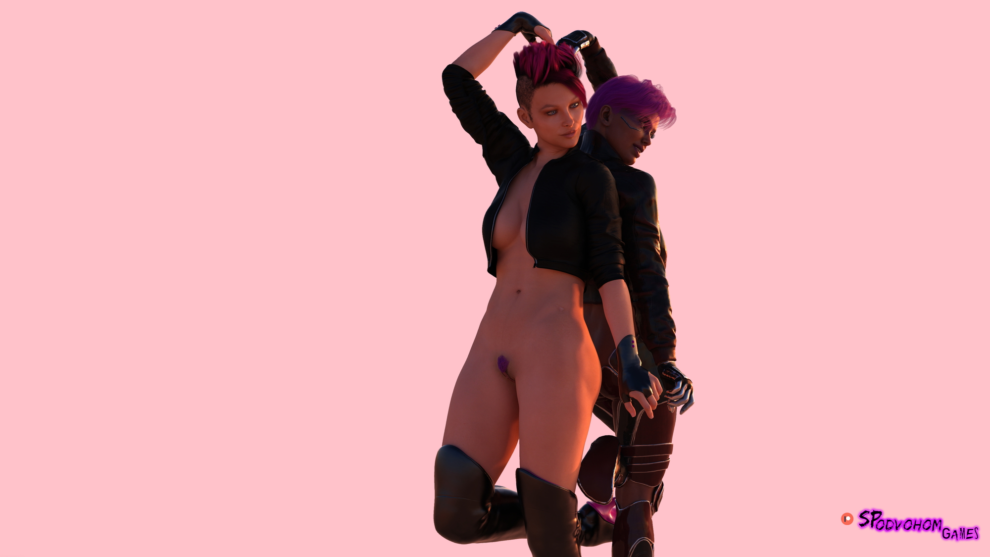 Just some random Cyberpunk Renders  Dickgirl Futanari Futa Nsfw Nude Sexy Rule34 Solo 3