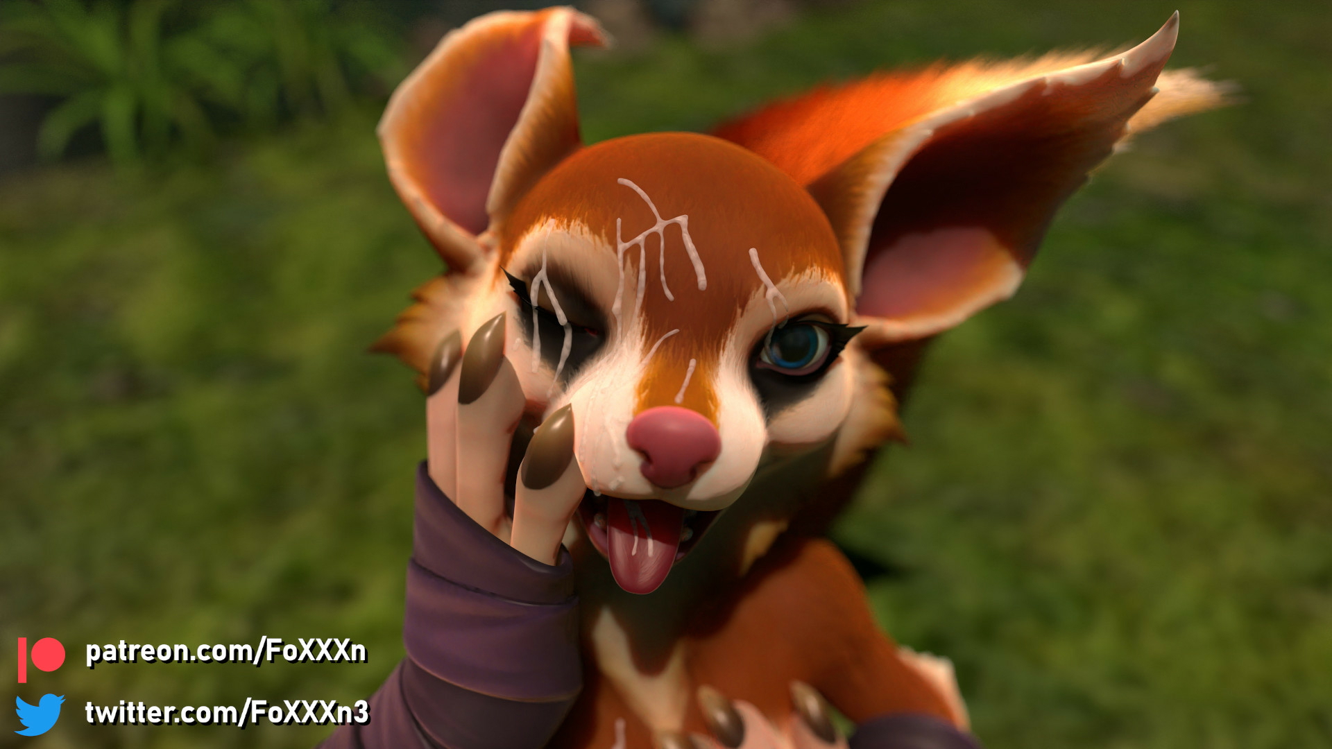 Hoodwink Facial Hoodwink Dota 2 Furry Cum In Face Facial Cute 2