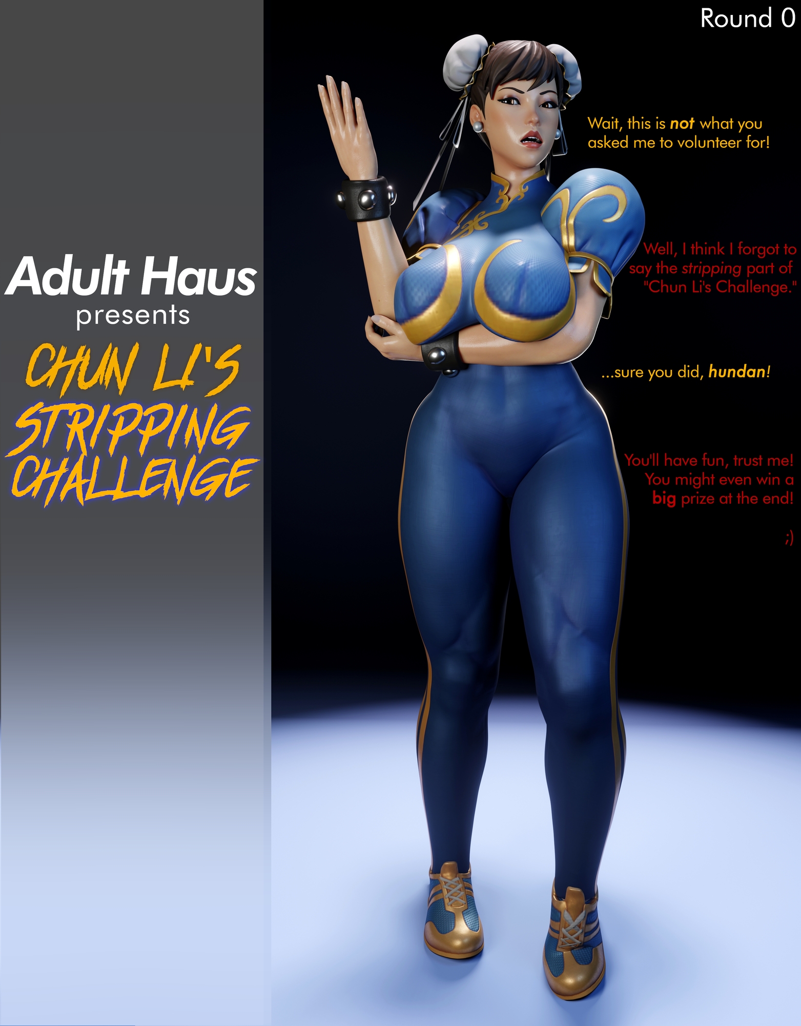 Chun Li s (Stripping) Challenge! Chun Li Fortnite Street Fighter Comic Comics Exhibitionism