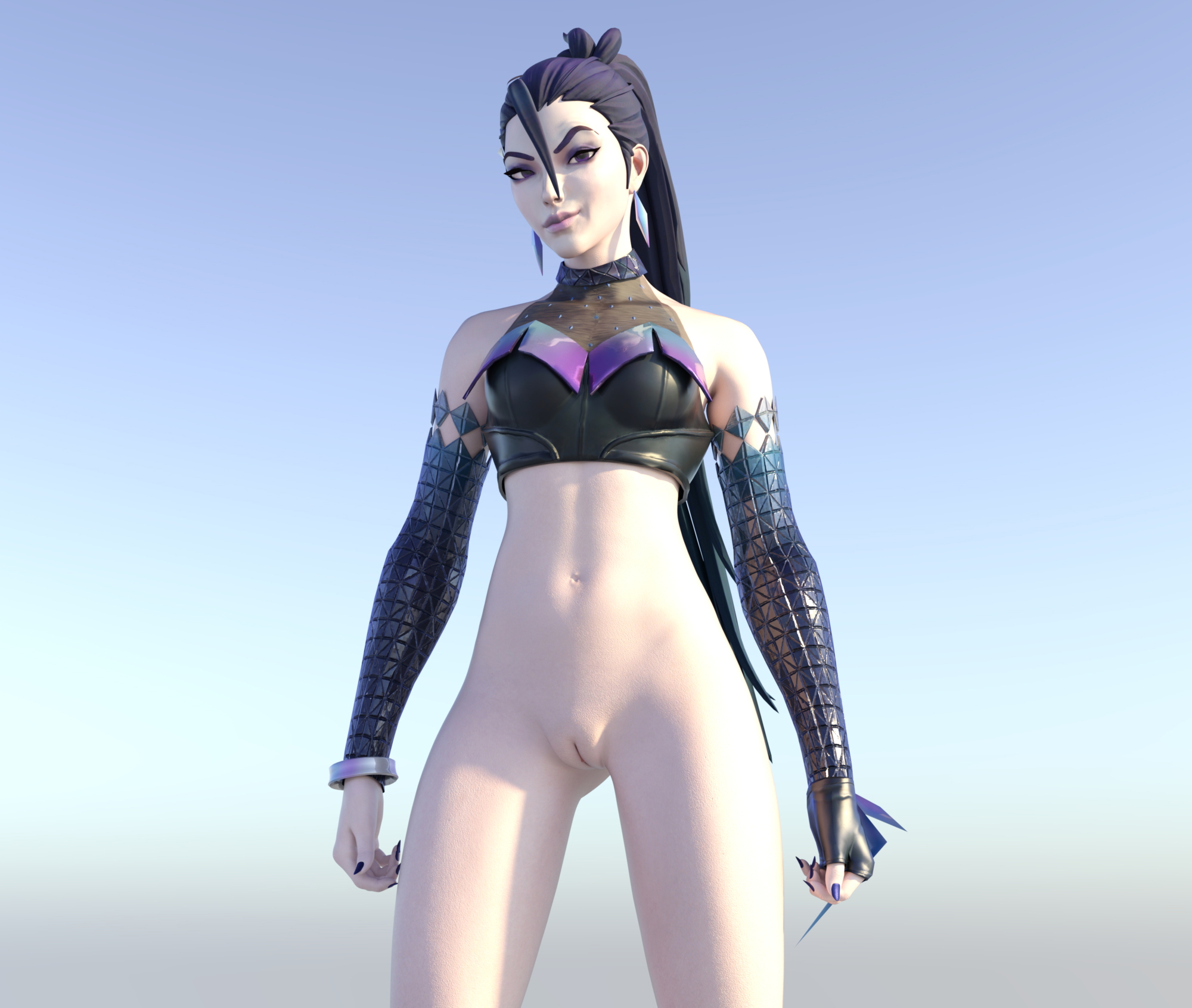 Simple render  Dickgirl Futanari Futa Nsfw Nude Sexy Rule34 Solo Pussy 2