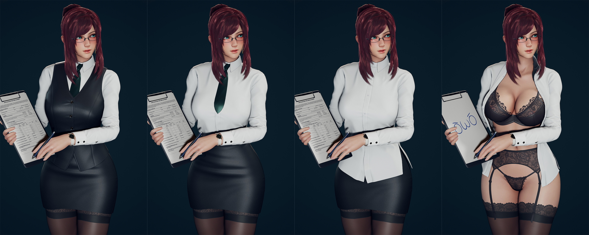 Morphs/Blendshapes for Primrose s shirt Original Primrose Sexy Big Tits Render 2