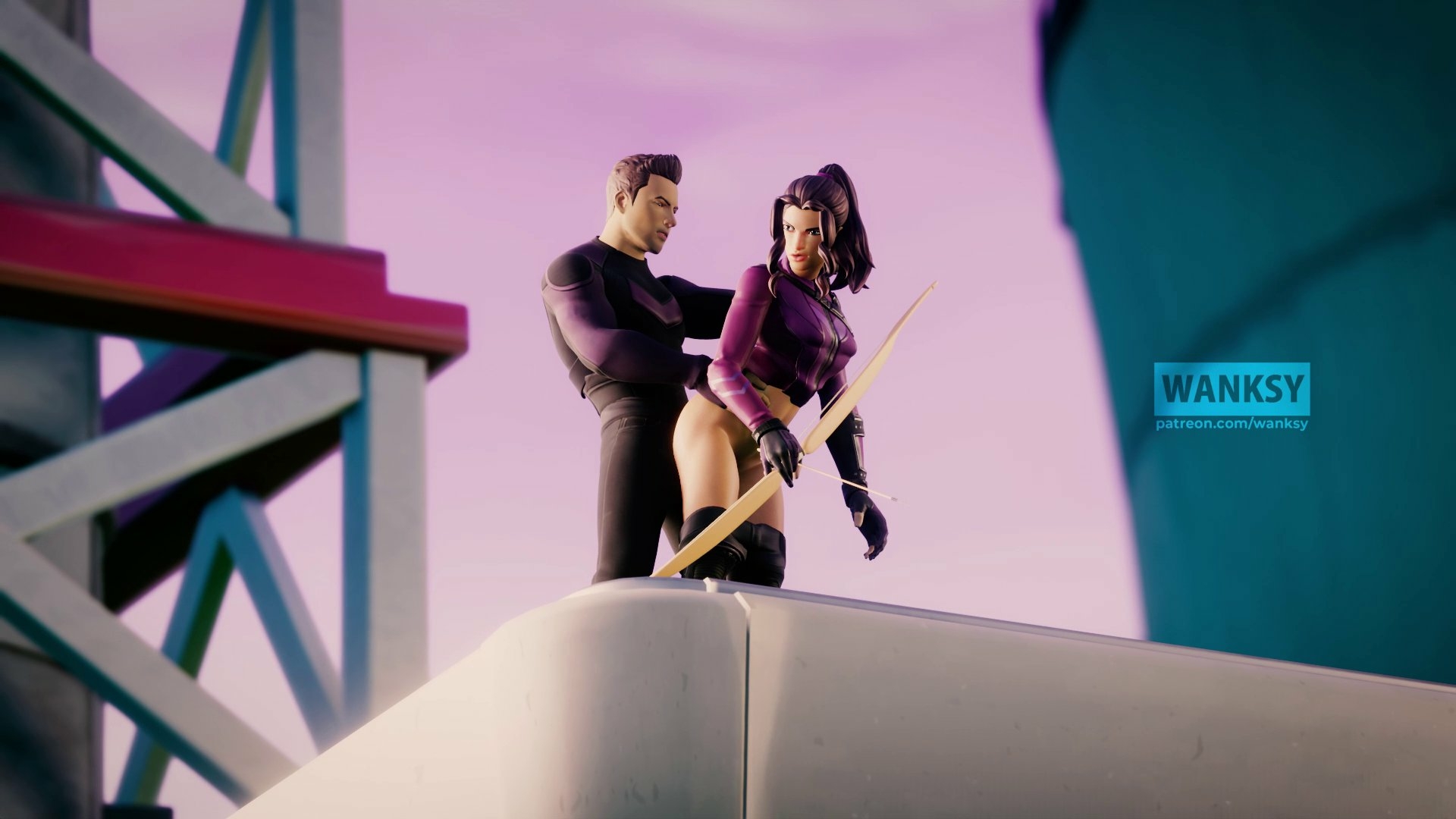 [Animation] Kate Bishop Kate Bishop From Behind 3d Porn