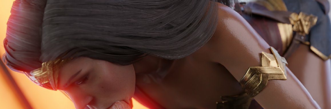 God is a woman Supergirl Superhero Blowjob Sucking Cock Oral Sex Warrior 3d Porn